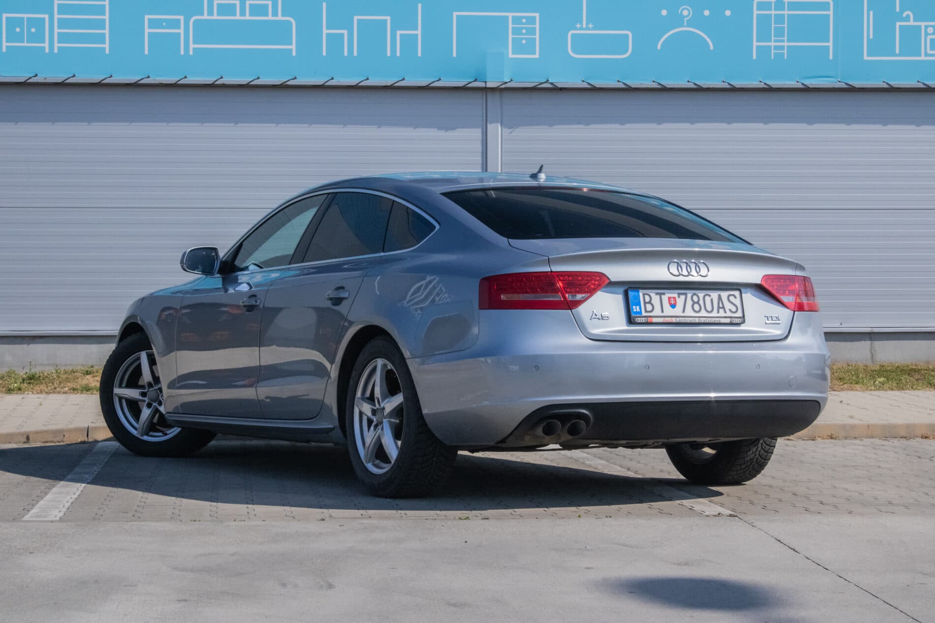2011 AUDI A5, šedá kupé, 244 879 km