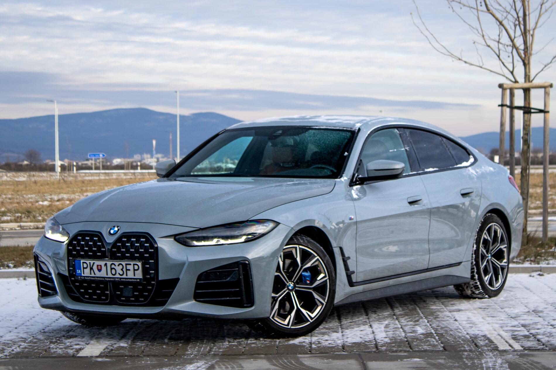 2022 BMW 430i, šedá kupé, 82 471 km