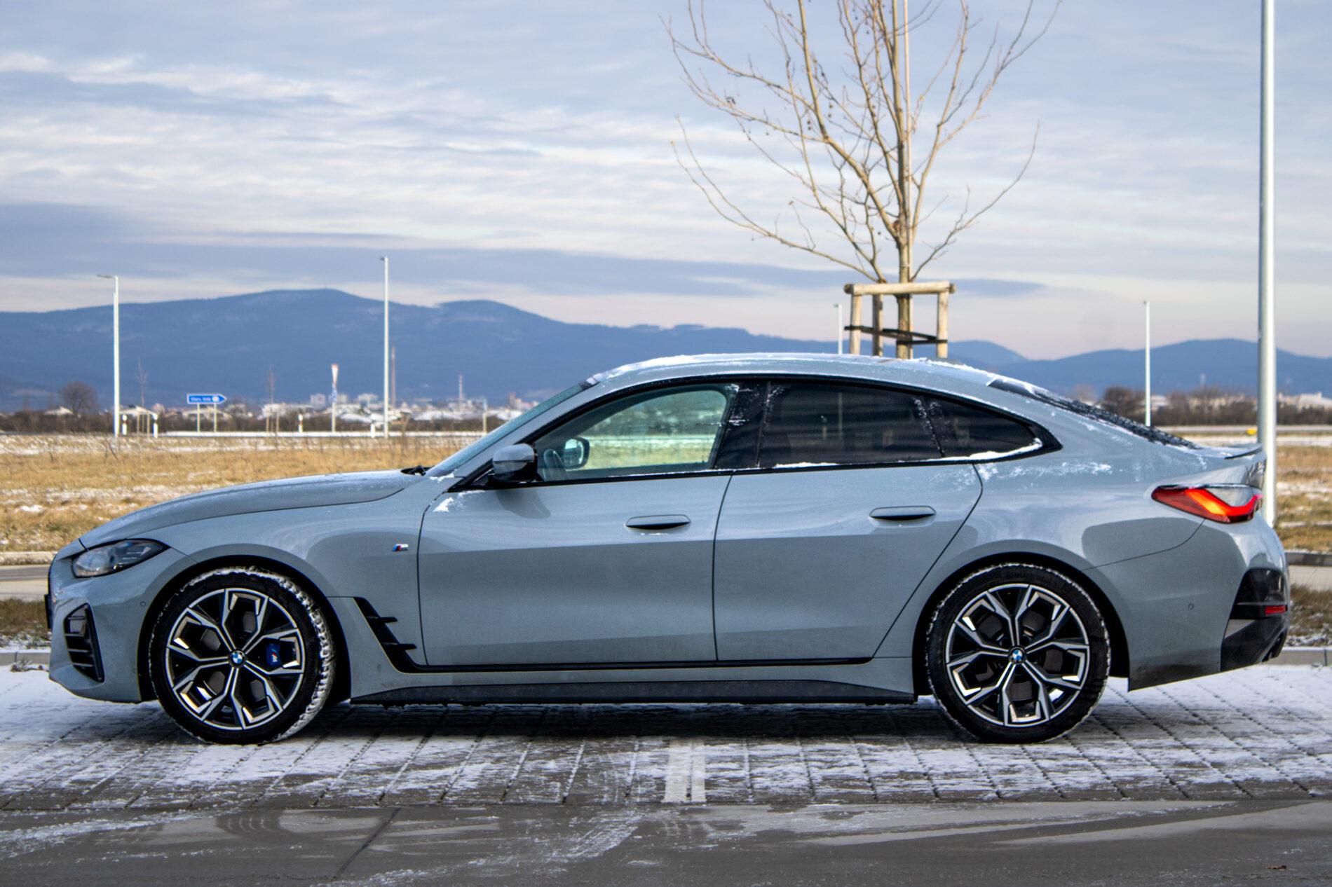2022 BMW 430i, šedá kupé, 82 471 km