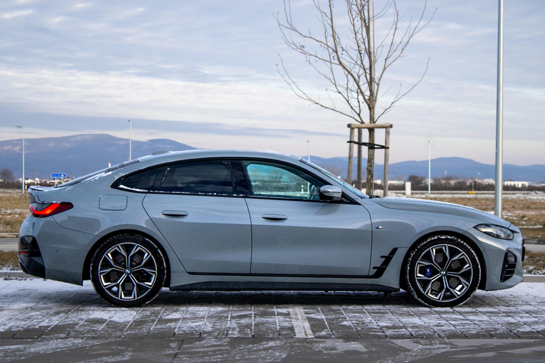 2022 BMW 430i, šedá kupé, 82 471 km