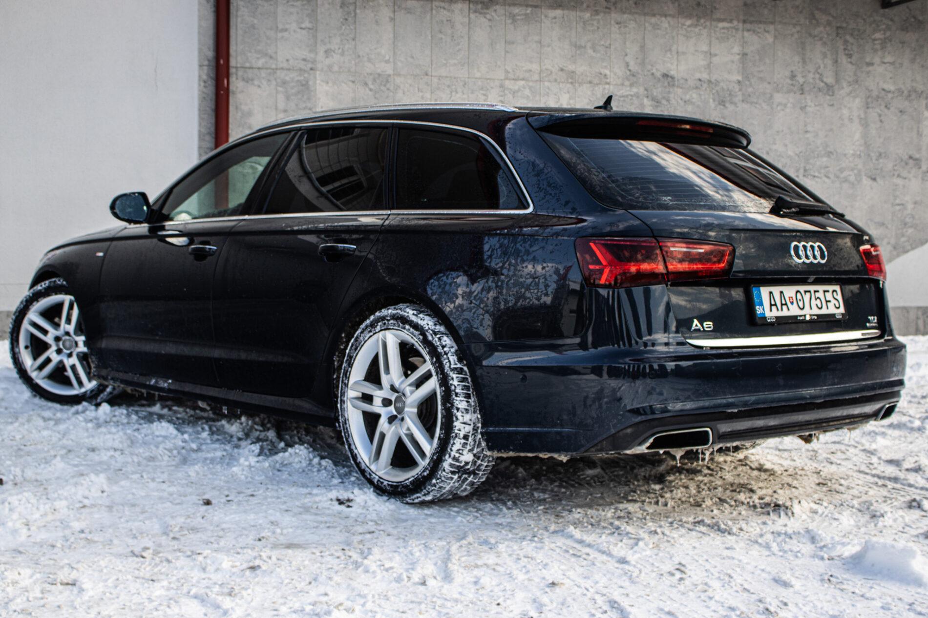 2015 AUDI A6, modrá kombi, 246 277 km