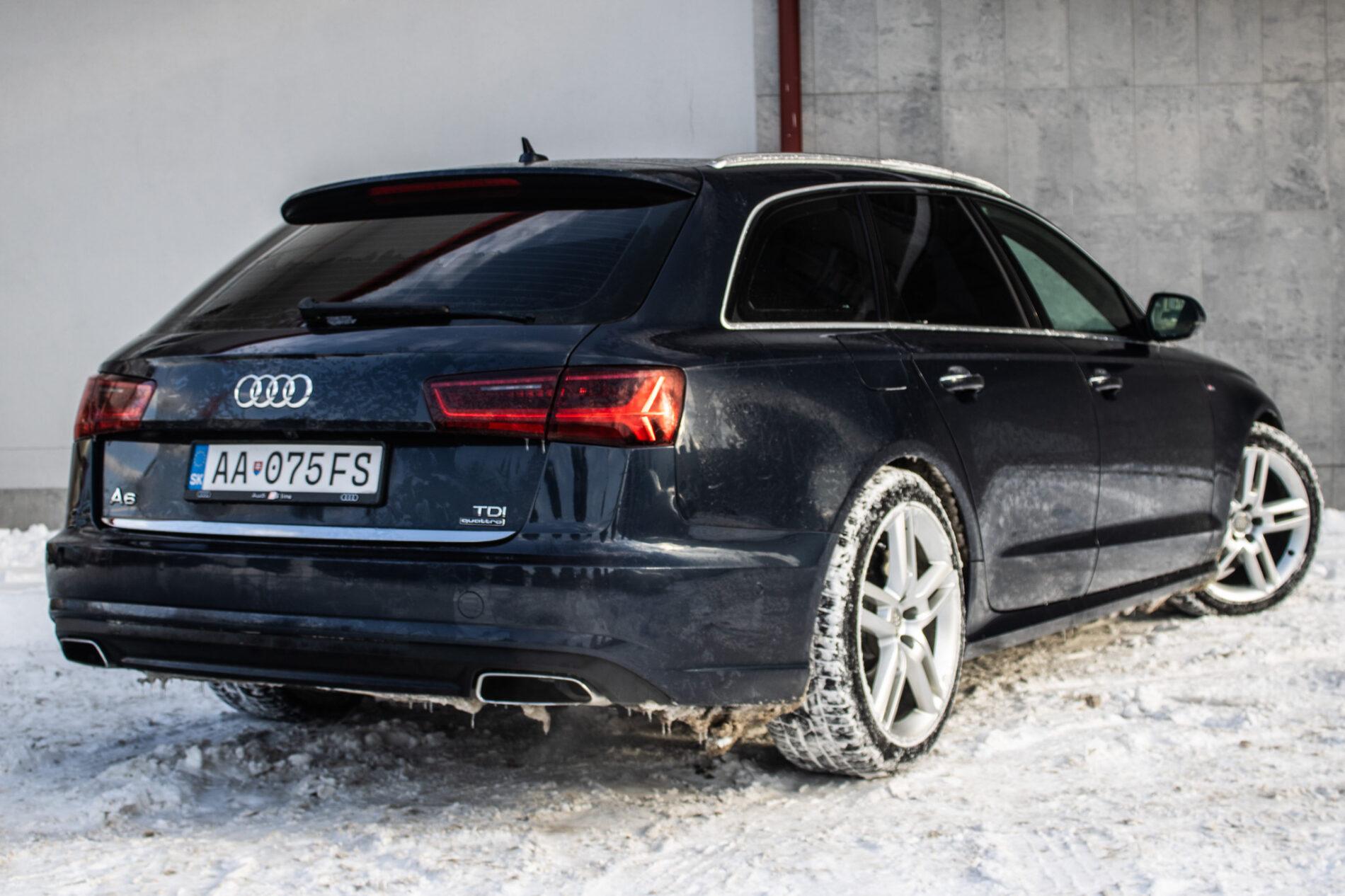 2015 AUDI A6, modrá kombi, 246 277 km