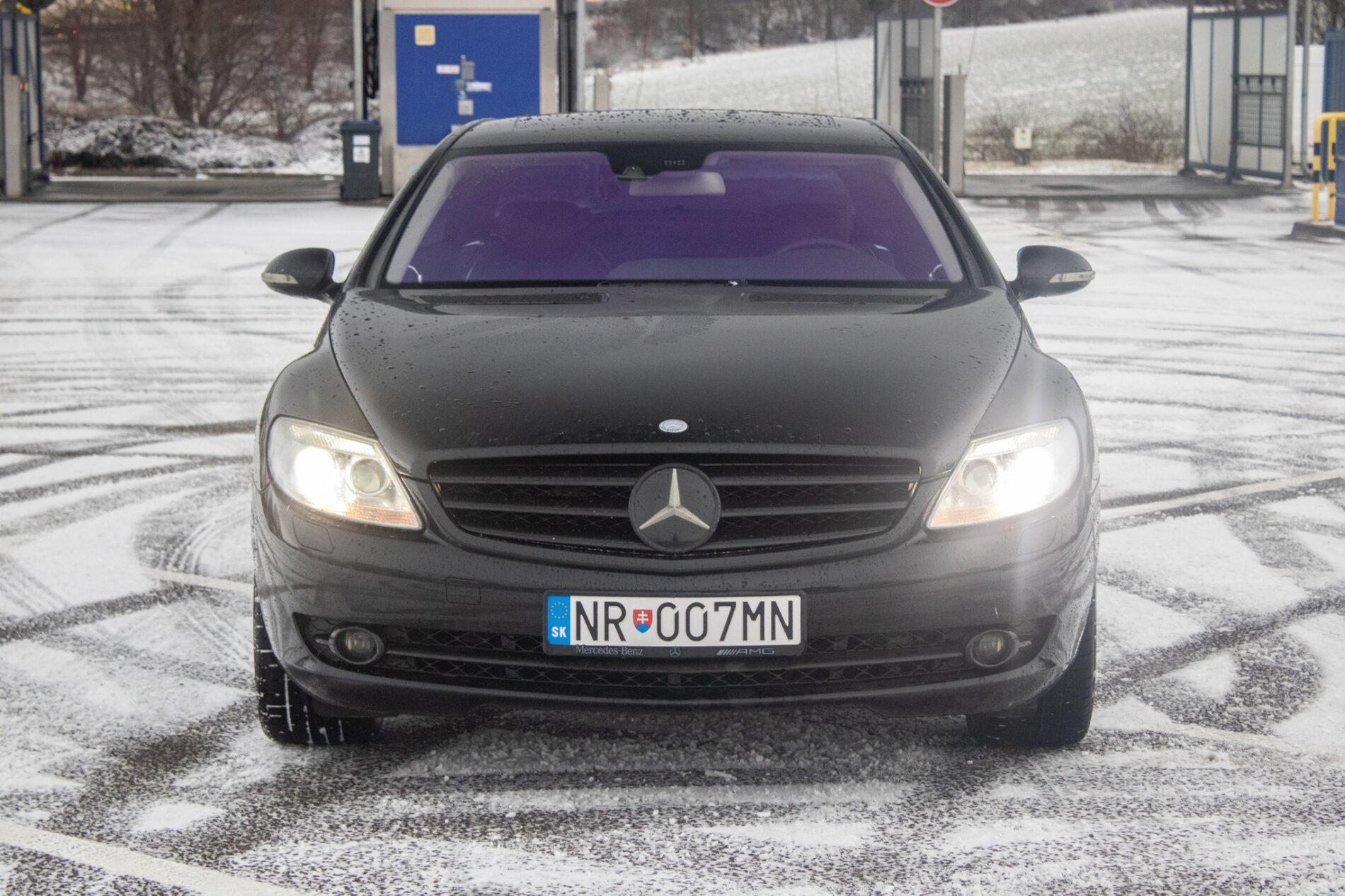 2008 Mercedes-Benz CL 500, černá kupé, 198 186 km