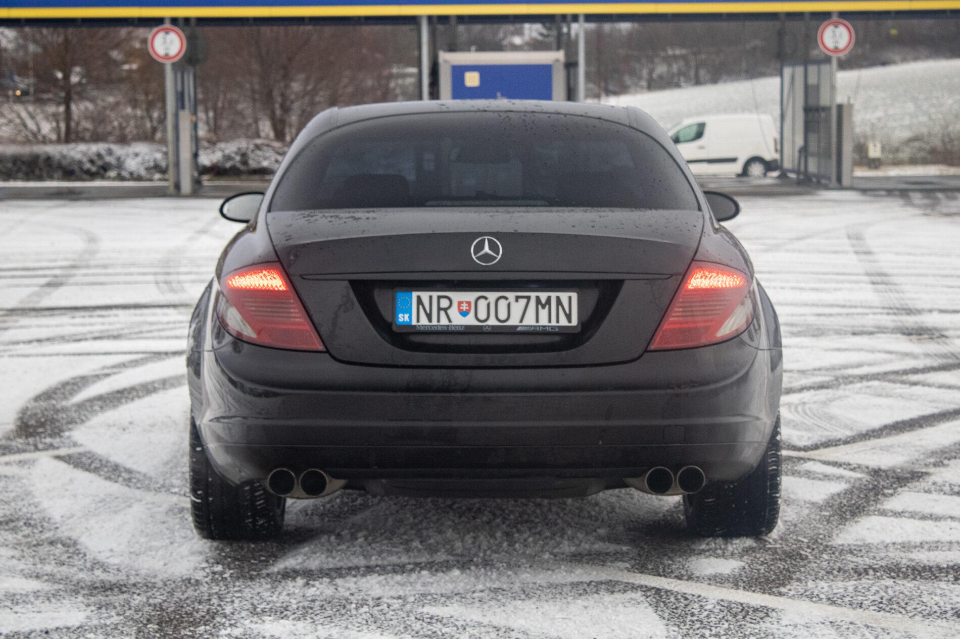 2008 Mercedes-Benz CL 500, černá kupé, 198 186 km