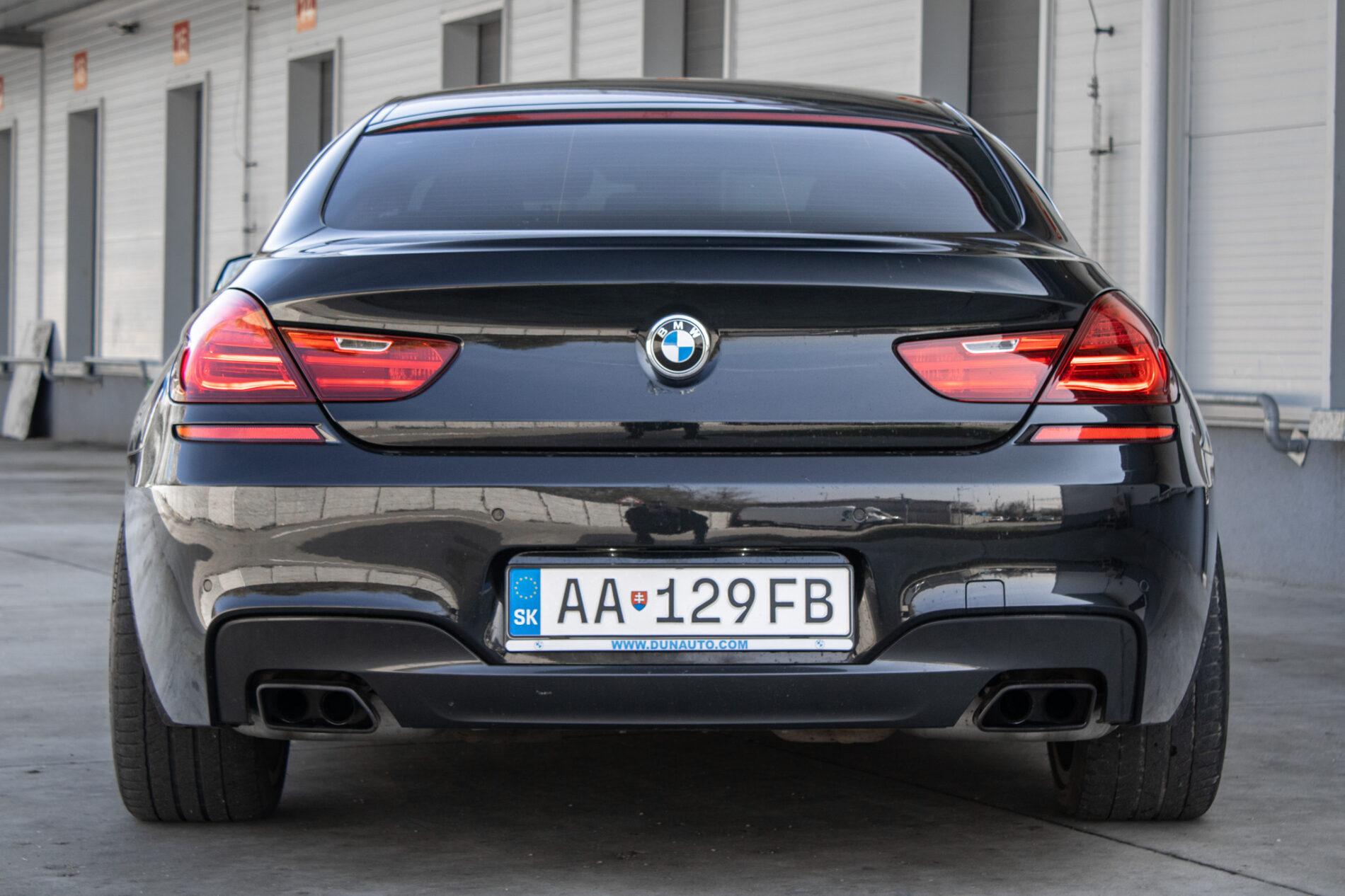 2012 BMW 650i, černá kupé, 213 000 km