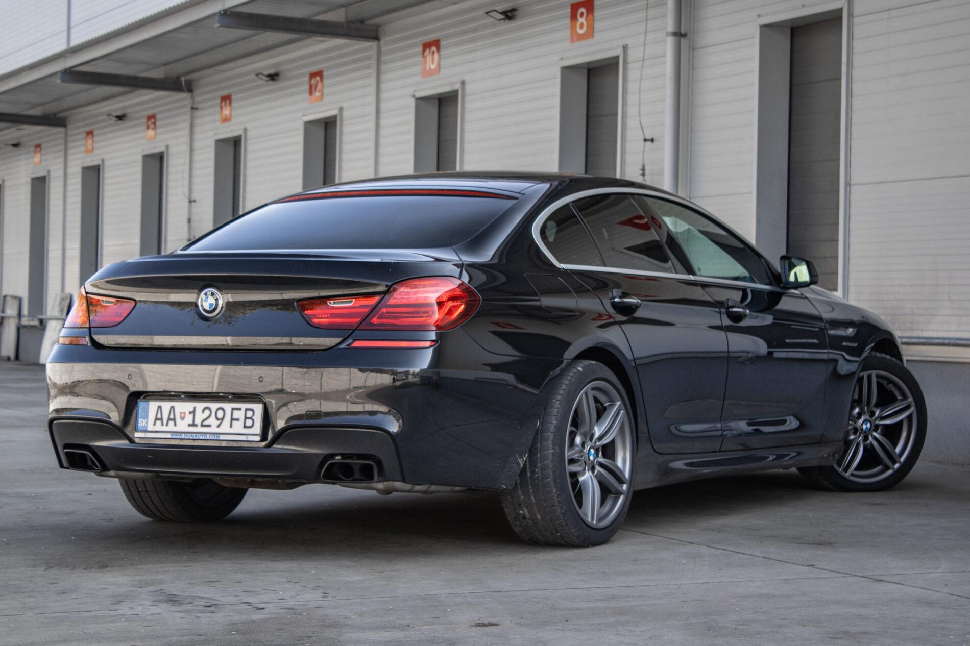 2012 BMW 650i, černá kupé, 213 000 km