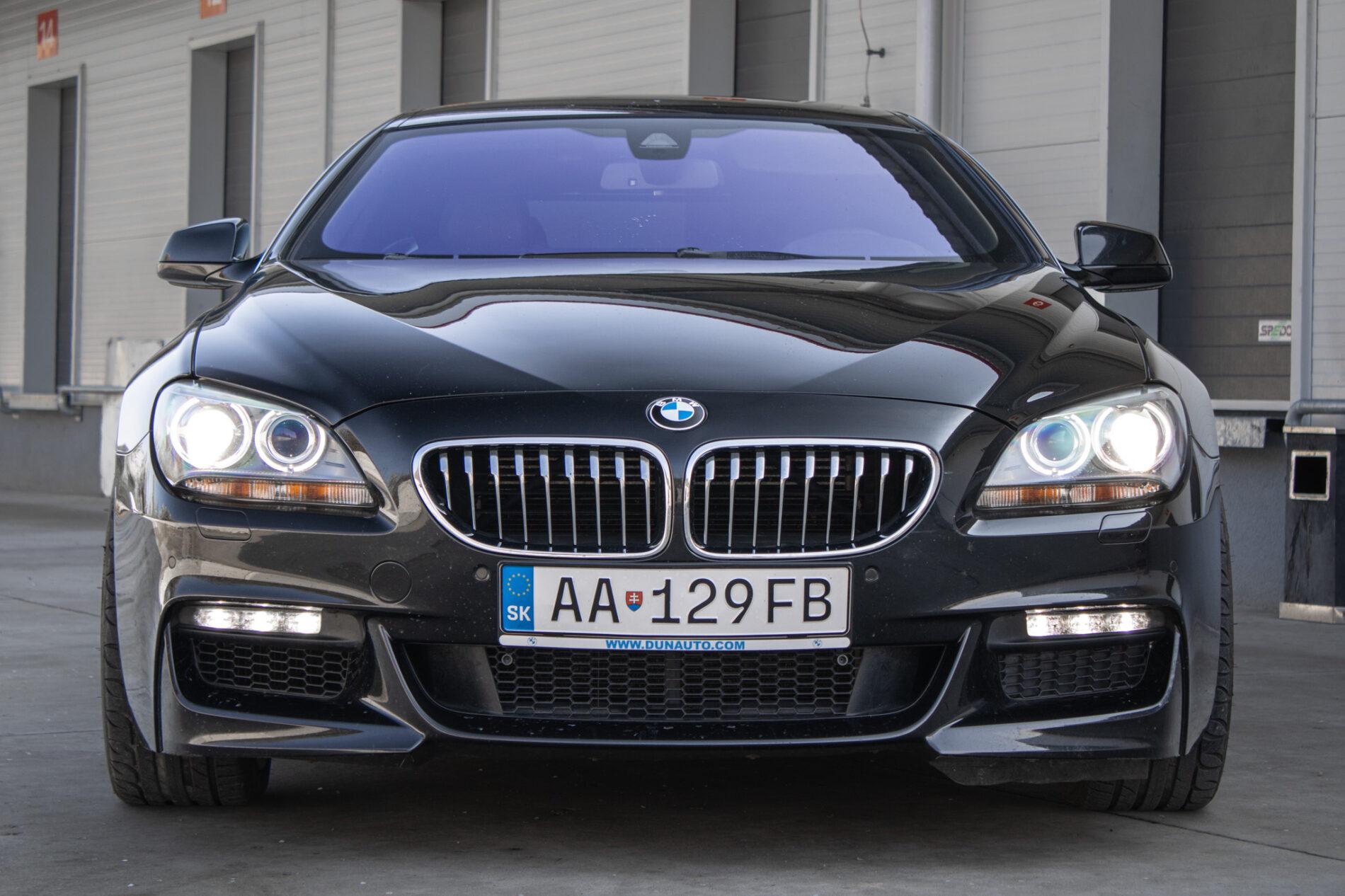 2012 BMW 650i, černá kupé, 213 000 km