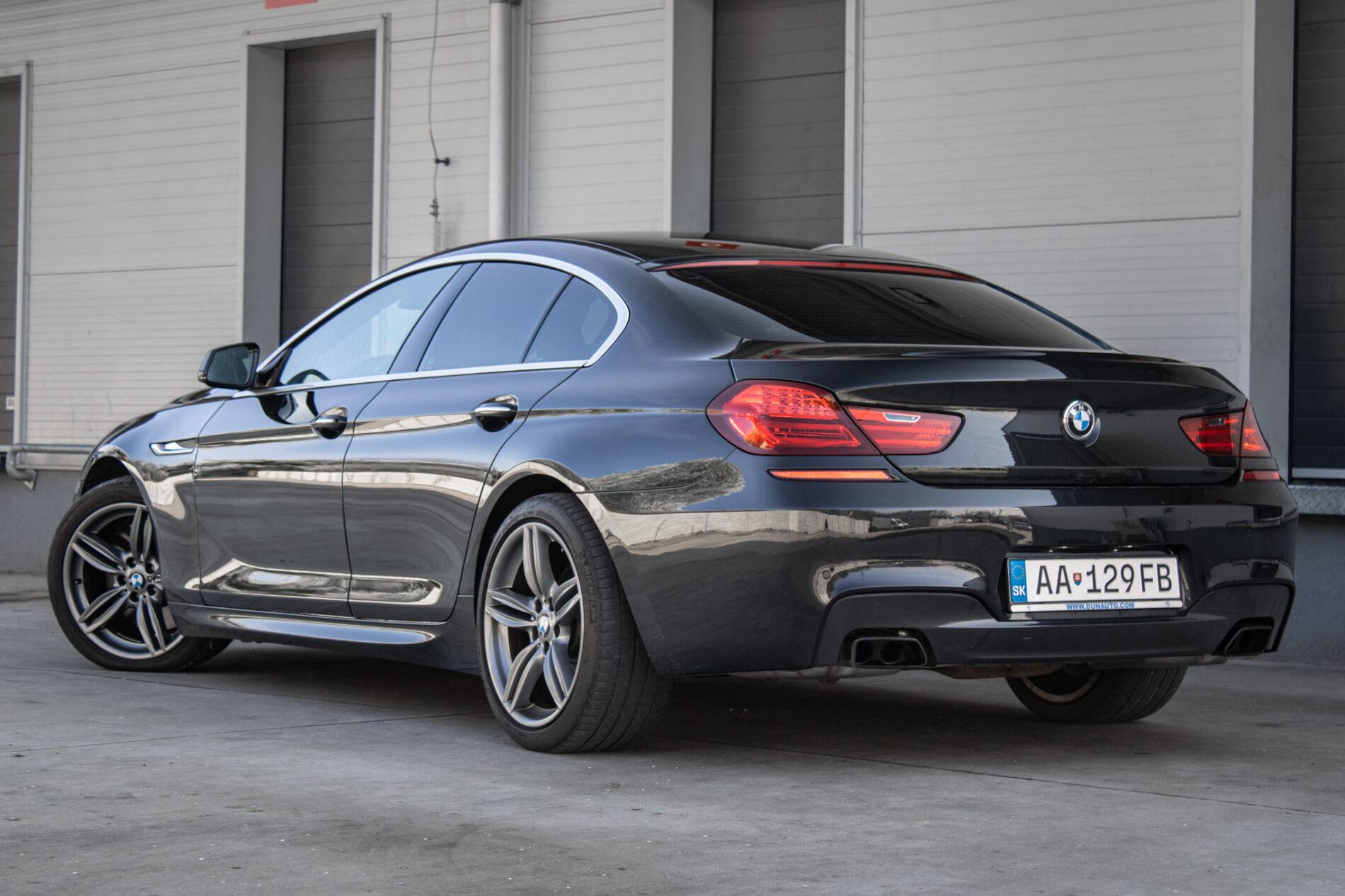 2012 BMW 650i, černá kupé, 213 000 km