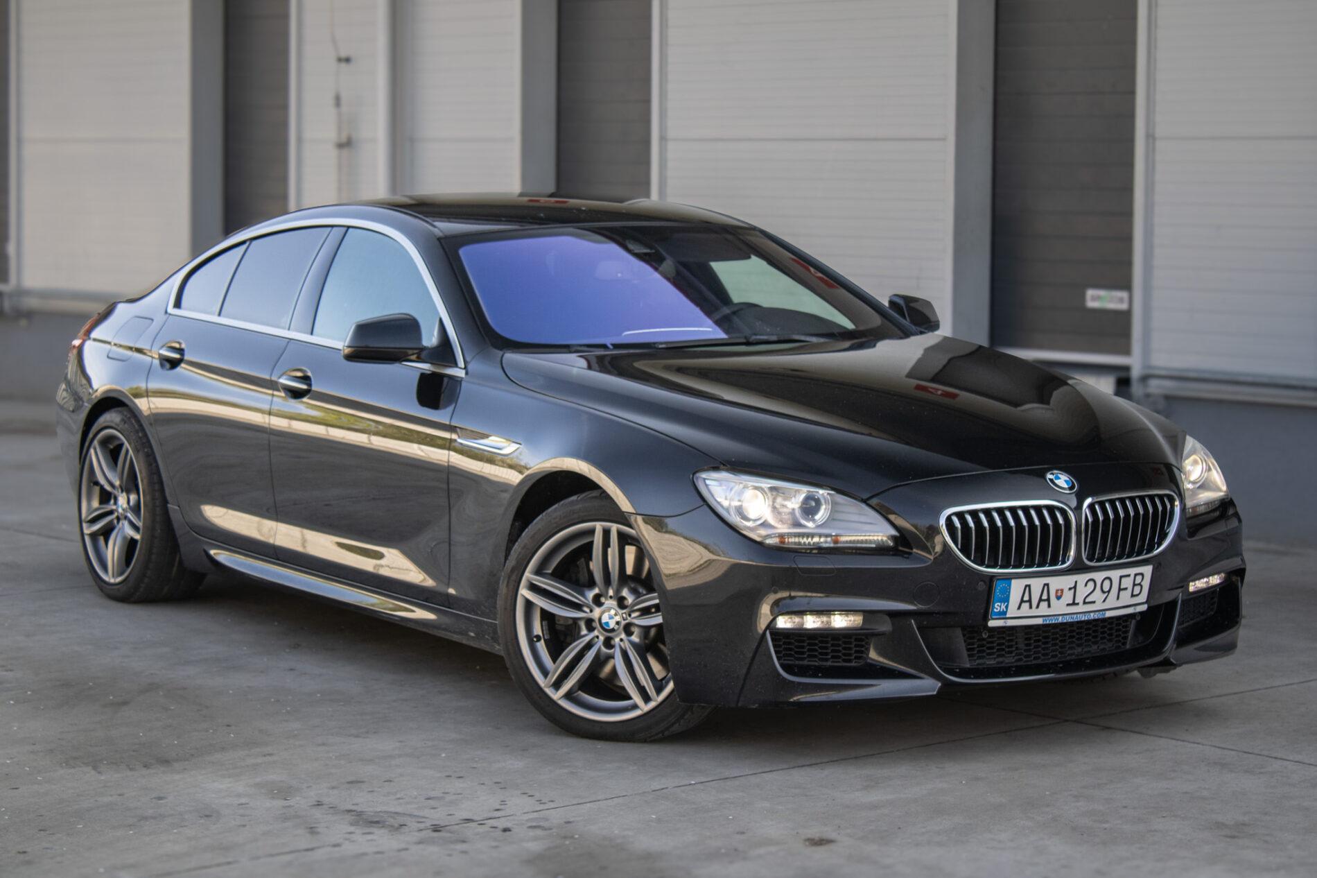 2012 BMW 650i, černá kupé, 213 000 km