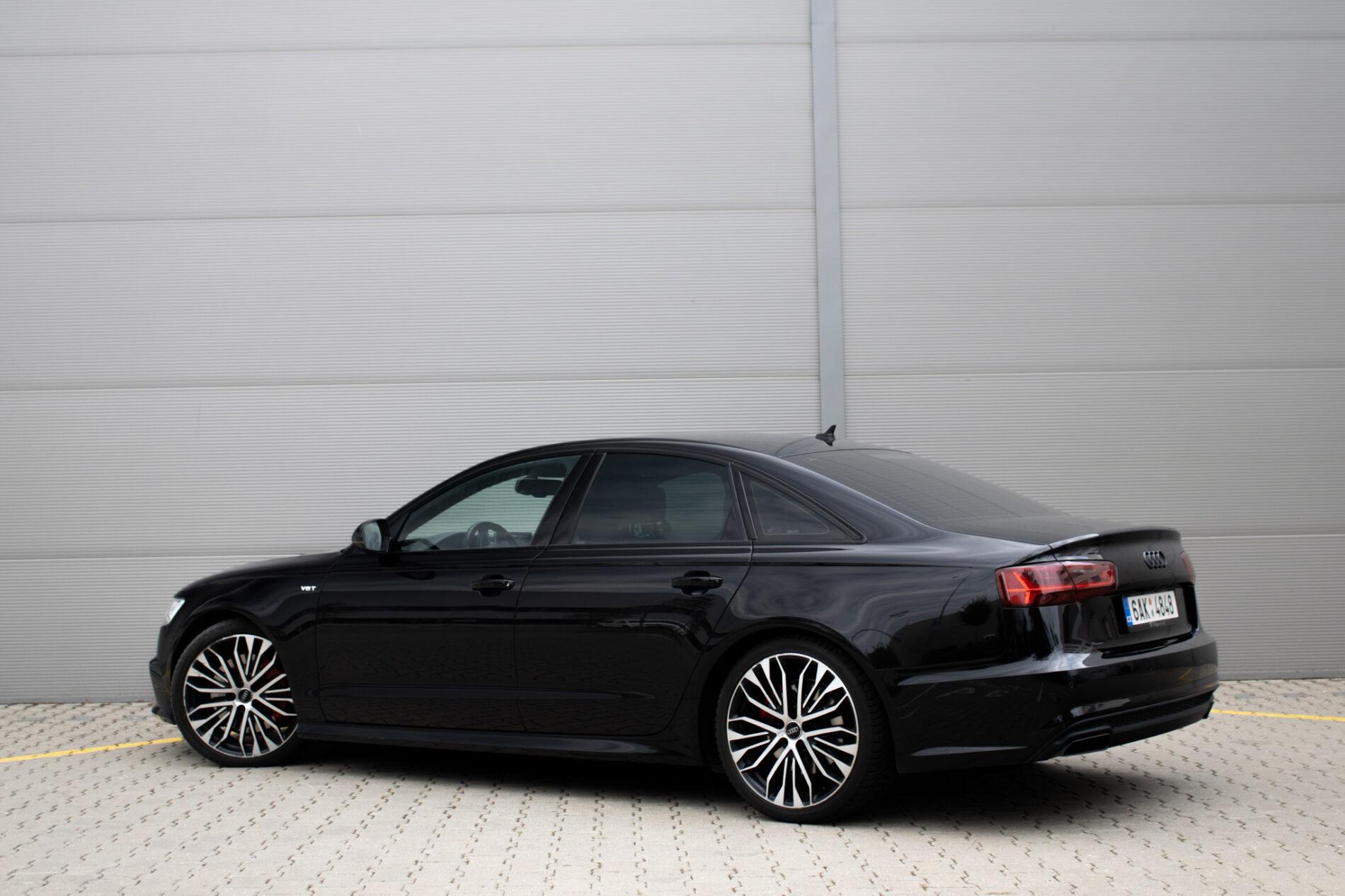 2017 AUDI A6, černá sedan, 199 500 km