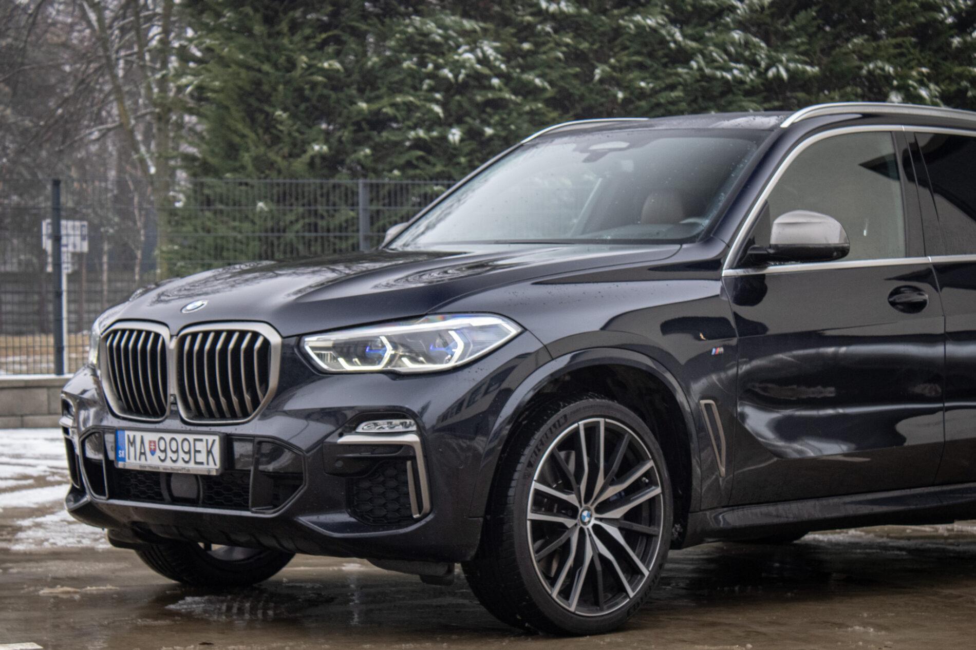 2019 BMW X5 M50d, černá suv, 183 178 km