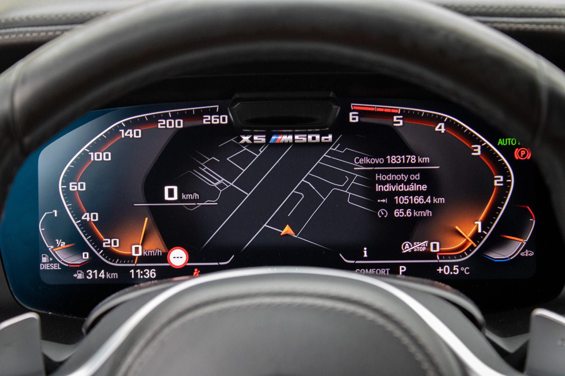 2019 BMW X5 M50d, černá suv, 183 178 km