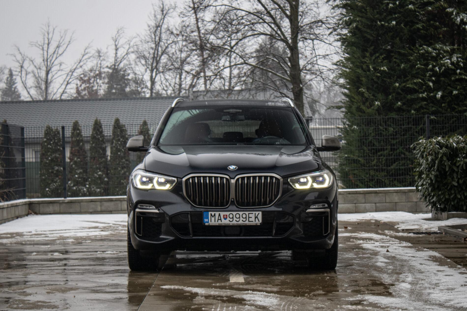 2019 BMW X5 M50d, černá suv, 183 178 km