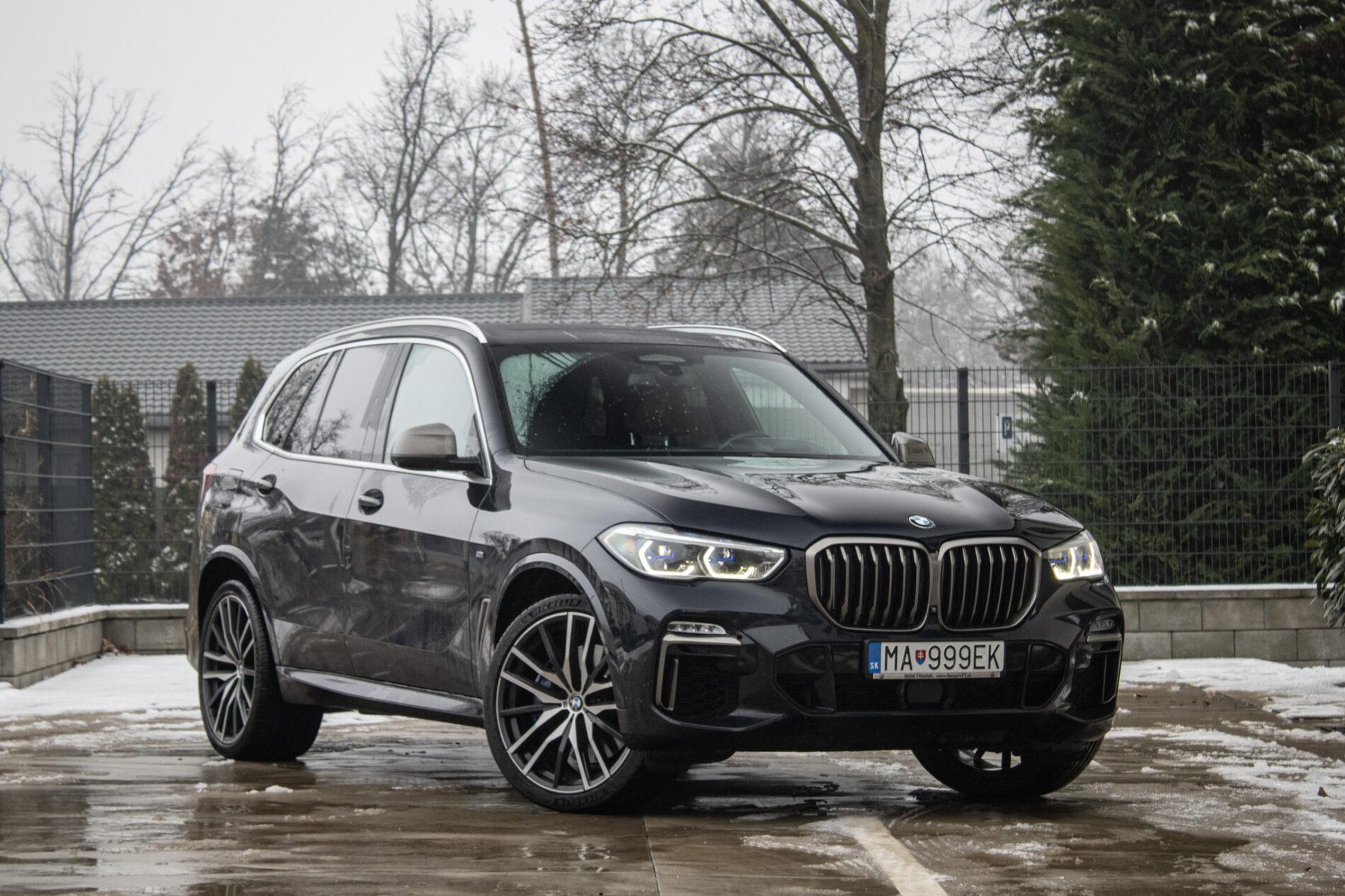 2019 BMW X5 M50d, černá suv, 183 178 km