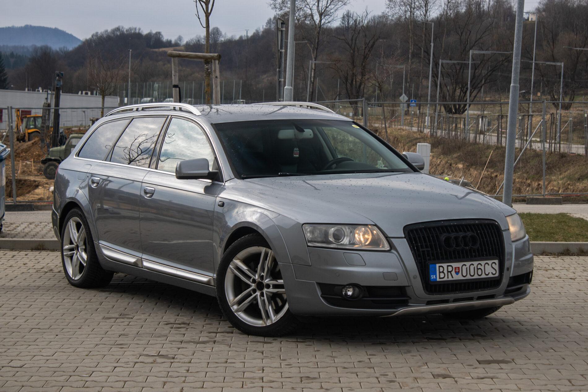 2008 AUDI A6, šedá kombi, 322 480 km