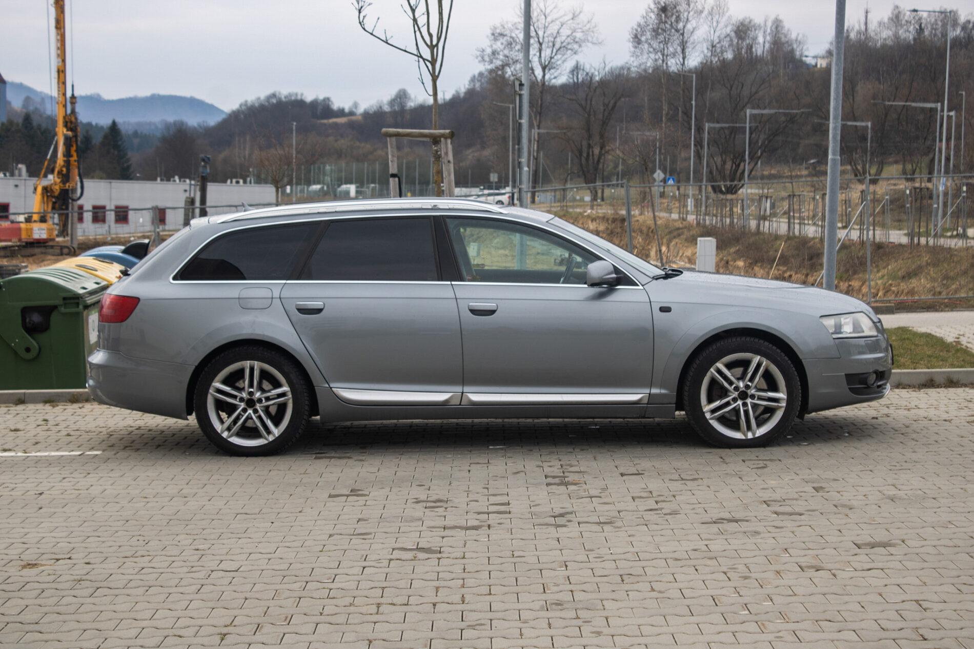 2008 AUDI A6, šedá kombi, 322 480 km