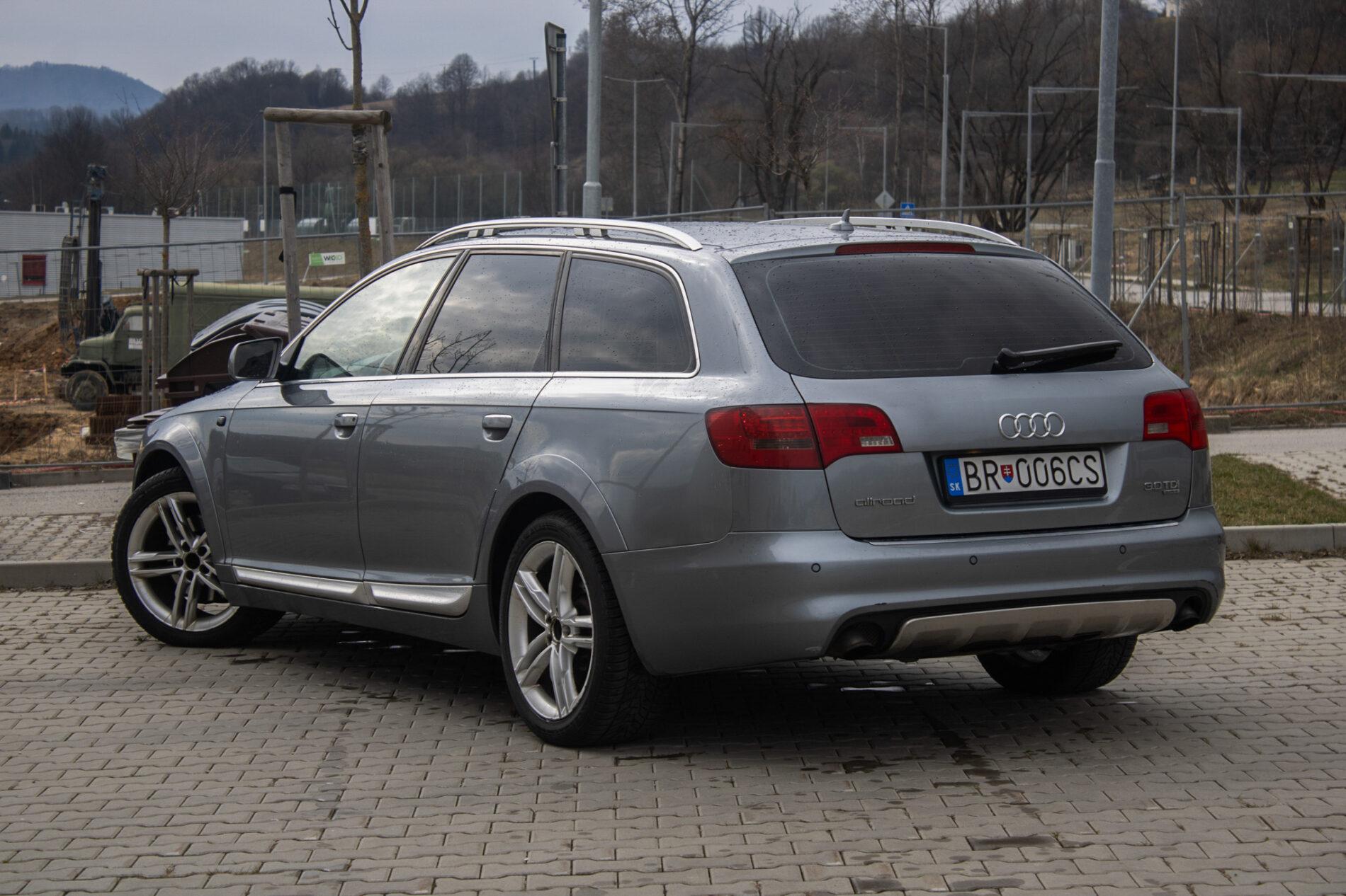 2008 AUDI A6, šedá kombi, 322 480 km
