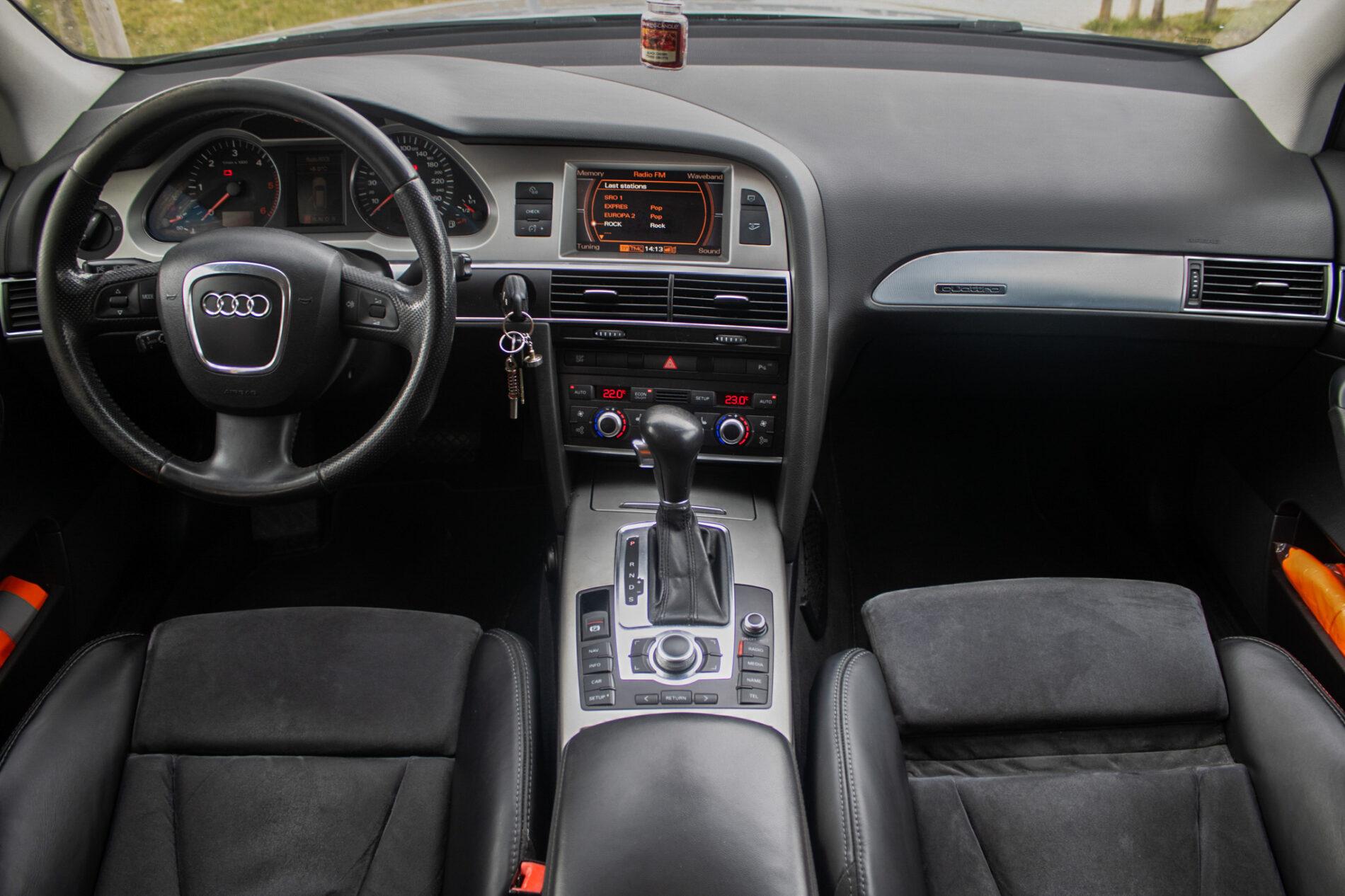 2008 AUDI A6, šedá kombi, 322 480 km
