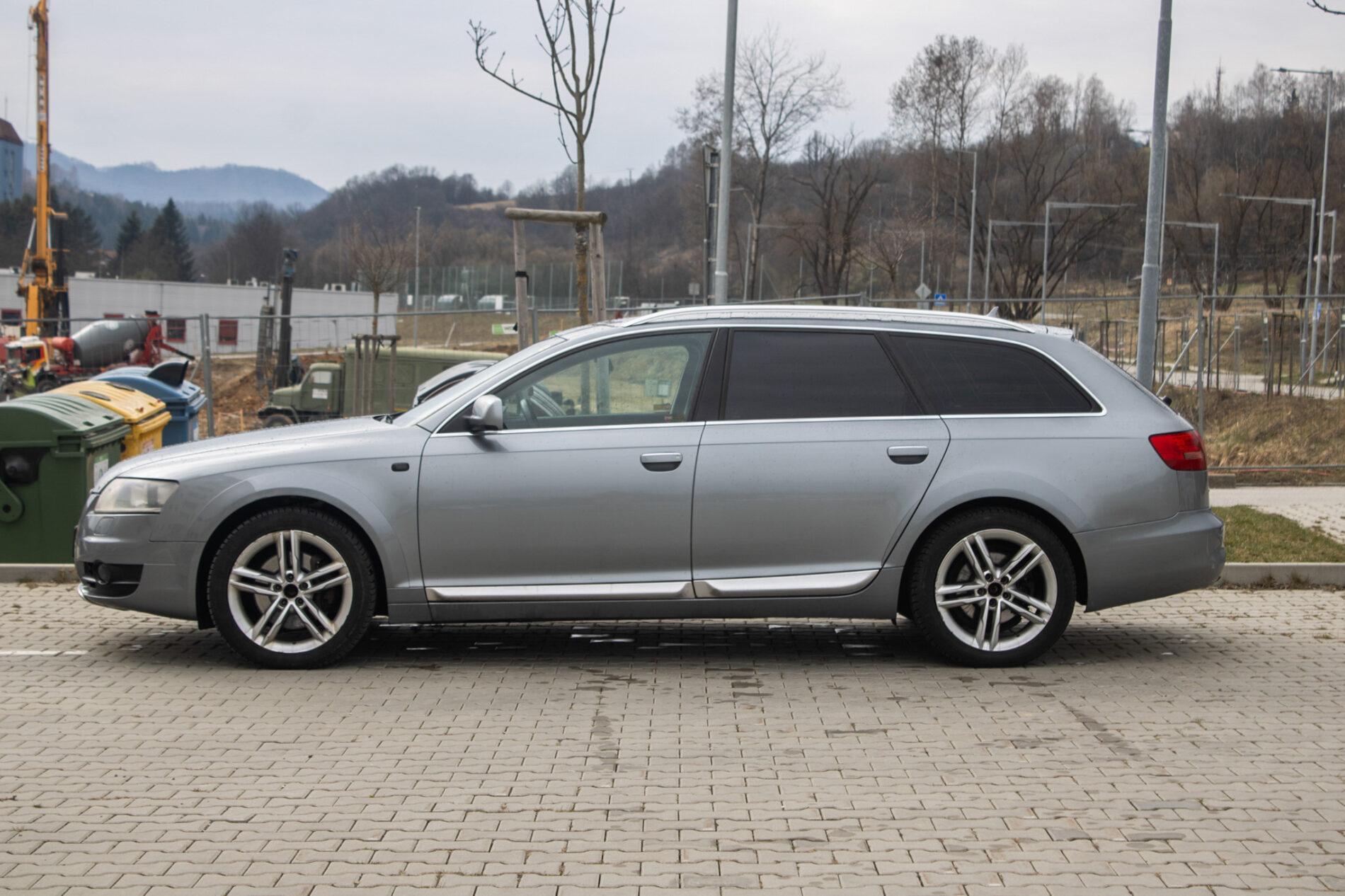 2008 AUDI A6, šedá kombi, 322 480 km