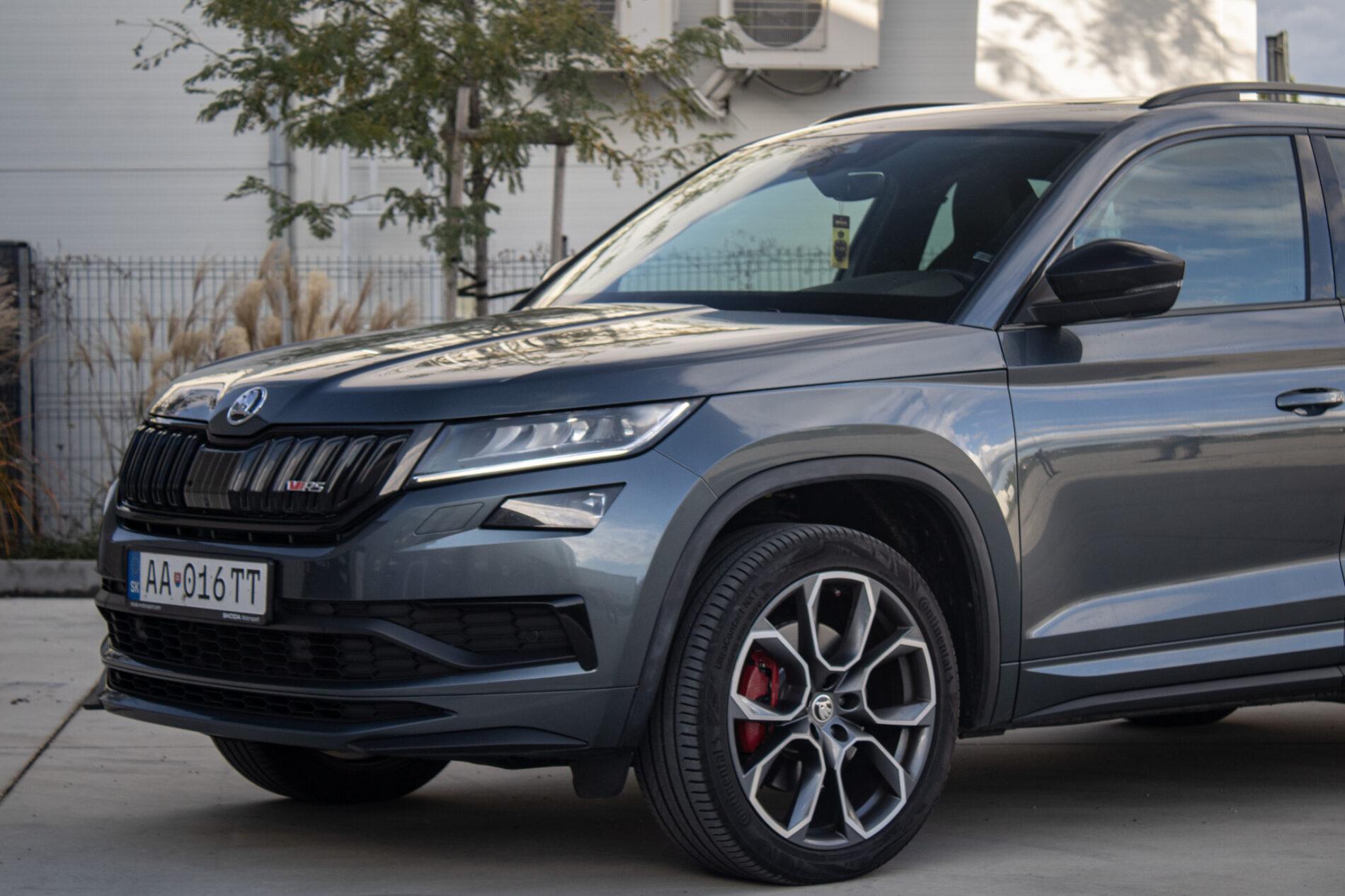 2020 Skoda Kodiaq RS, šedá suv, 131 224 km