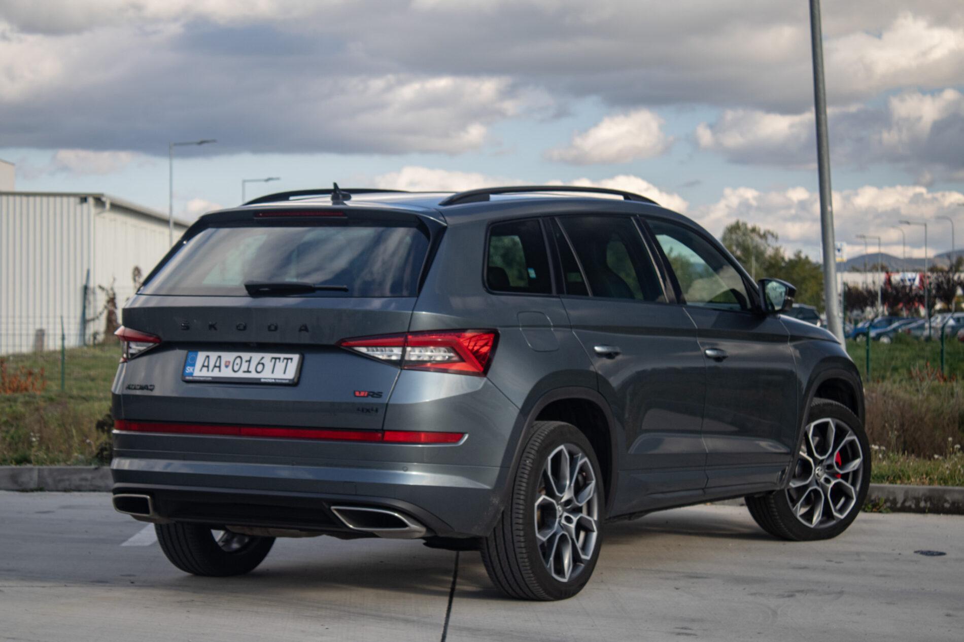2020 Skoda Kodiaq RS, šedá suv, 131 224 km