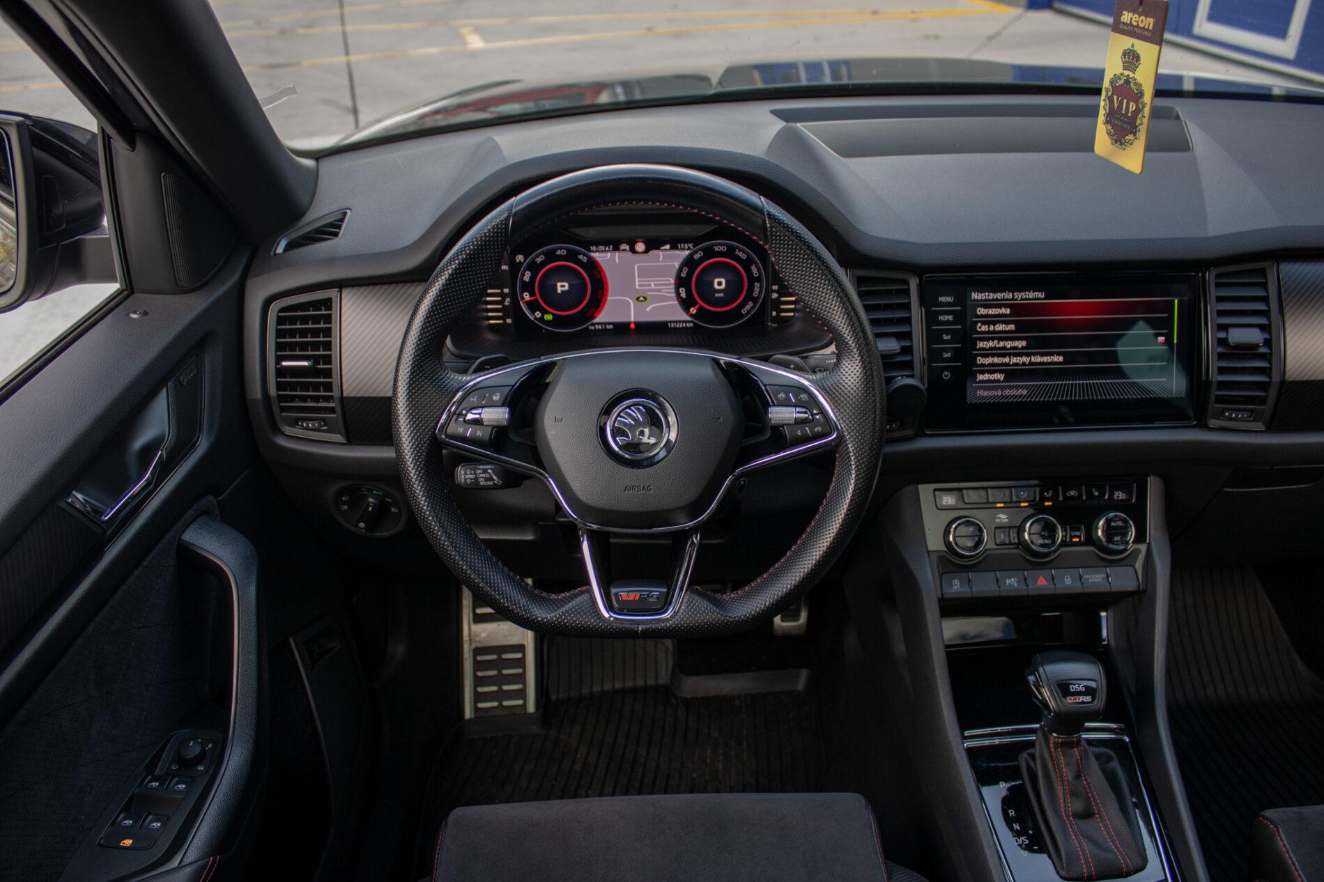 2020 Skoda Kodiaq RS, šedá suv, 131 224 km