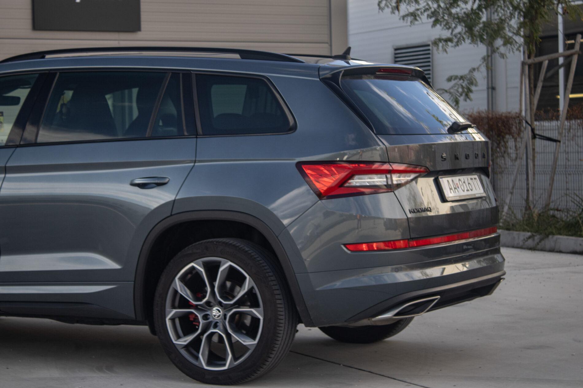 2020 Skoda Kodiaq RS, šedá suv, 131 224 km