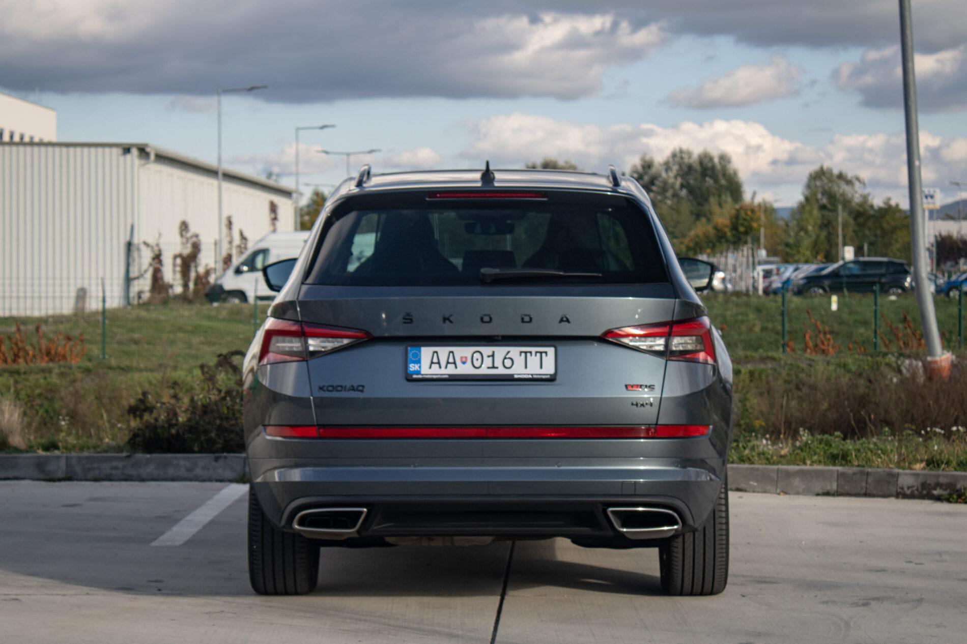 2020 Skoda Kodiaq RS, šedá suv, 131 224 km
