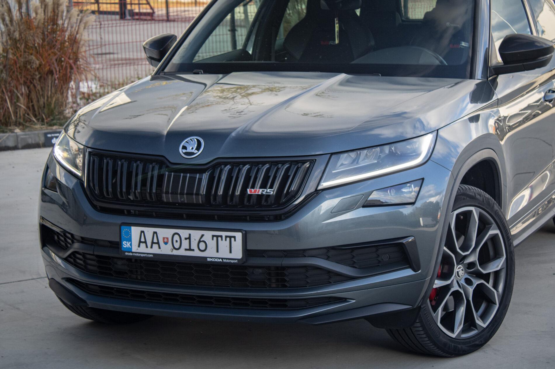 2020 Skoda Kodiaq RS, šedá suv, 131 224 km