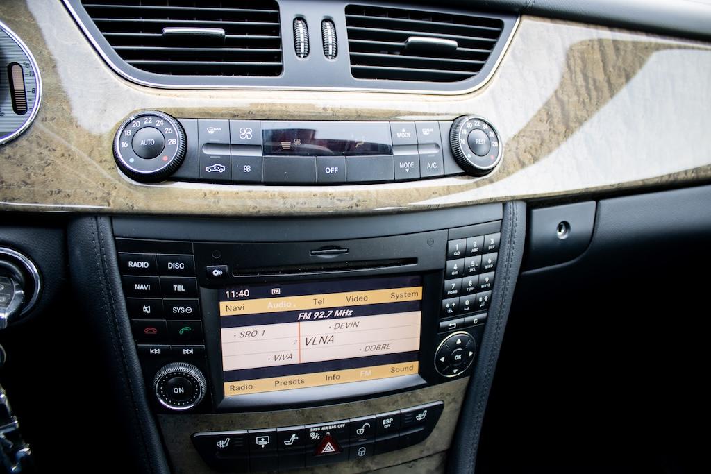 2010 Mercedes-Benz CLS 350 CDI, černá sedan, 237 417 km