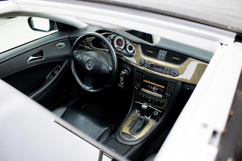 2010 Mercedes-Benz CLS 350 CDI, černá sedan, 237 417 km