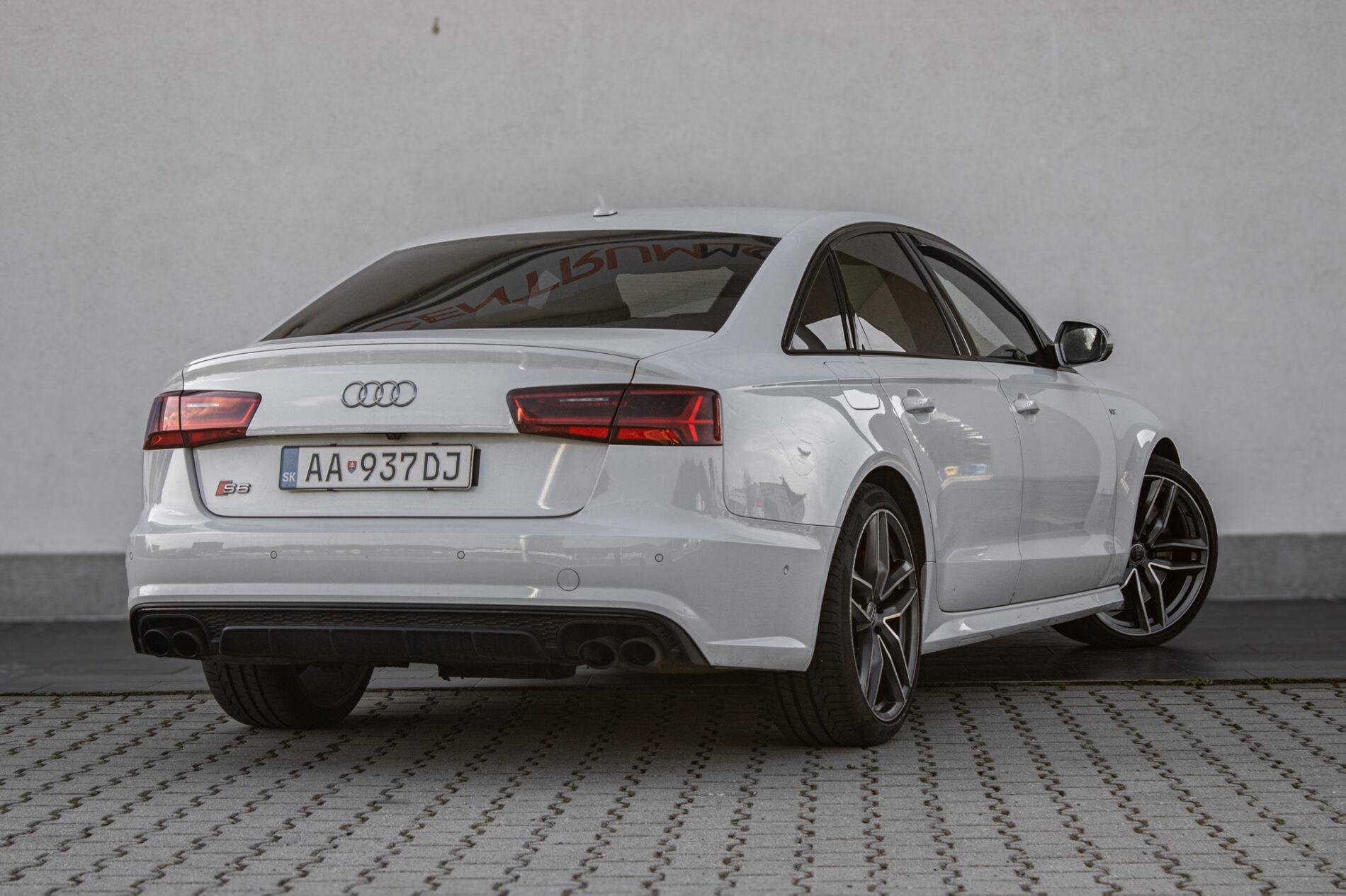 2017 AUDI S6, bílá sedan, 168 986 km