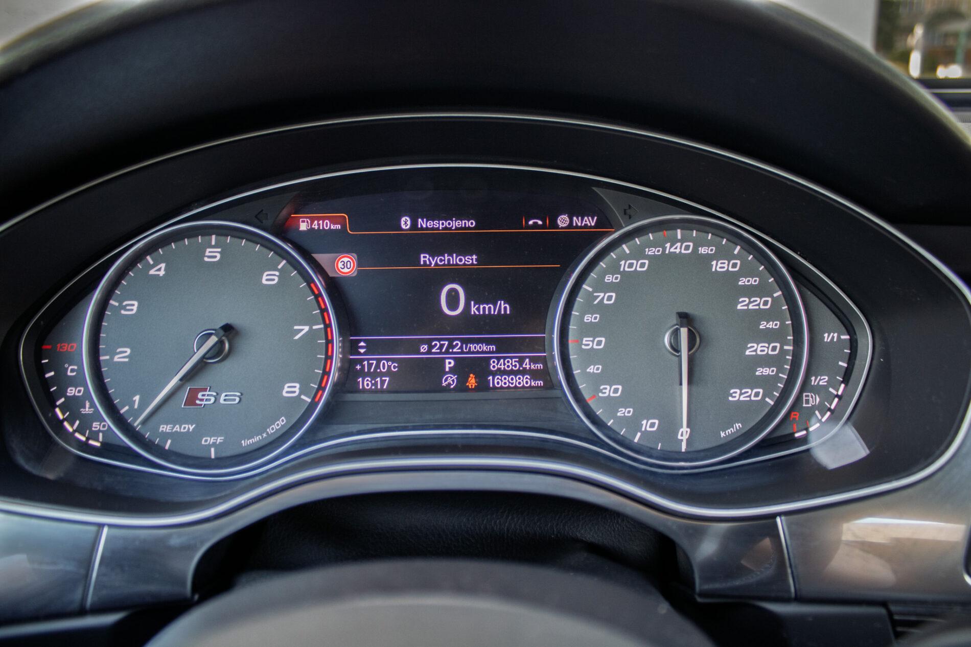 2017 AUDI S6, bílá sedan, 168 986 km