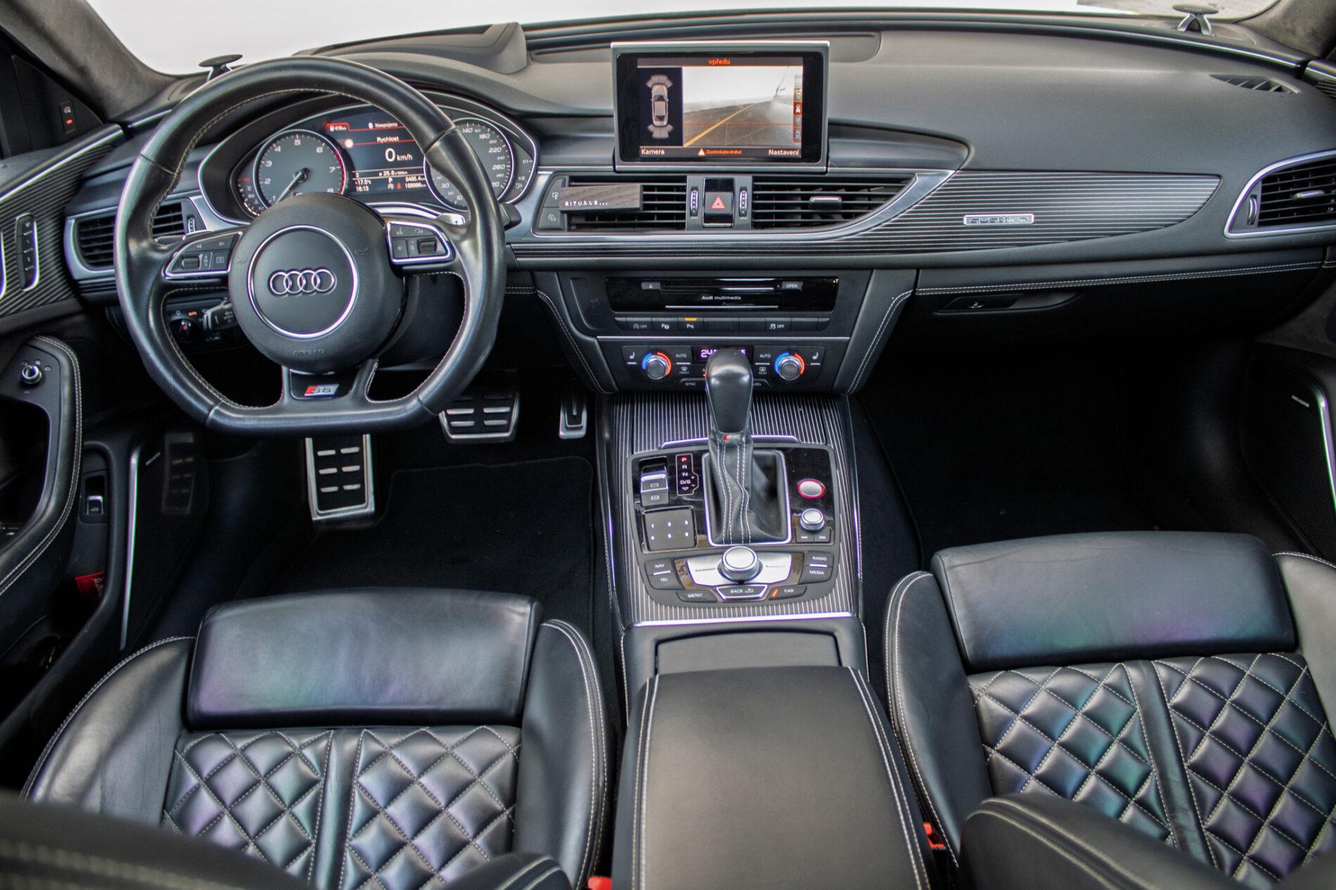 2017 AUDI S6, bílá sedan, 168 986 km