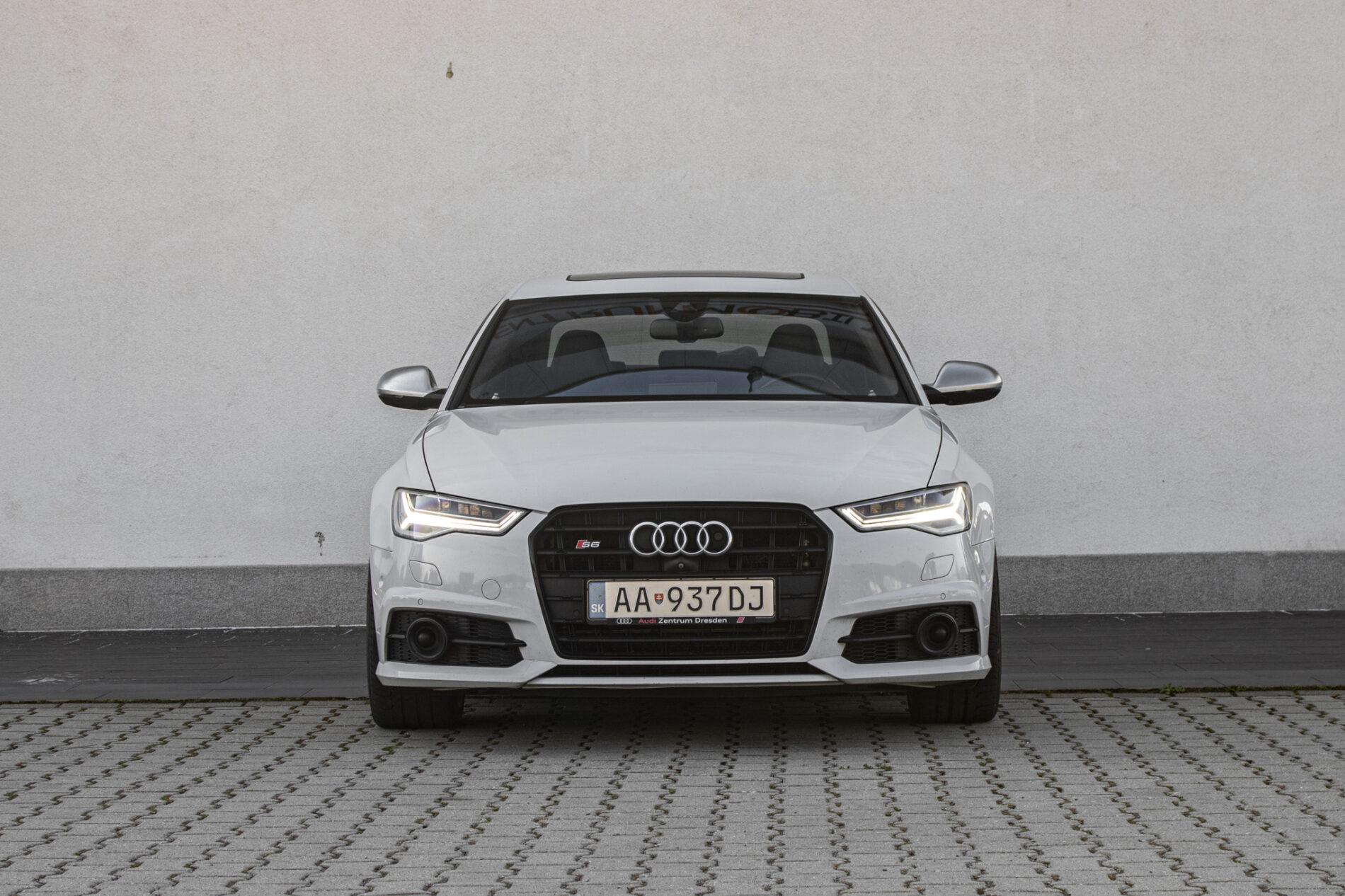 2017 AUDI S6, bílá sedan, 168 986 km