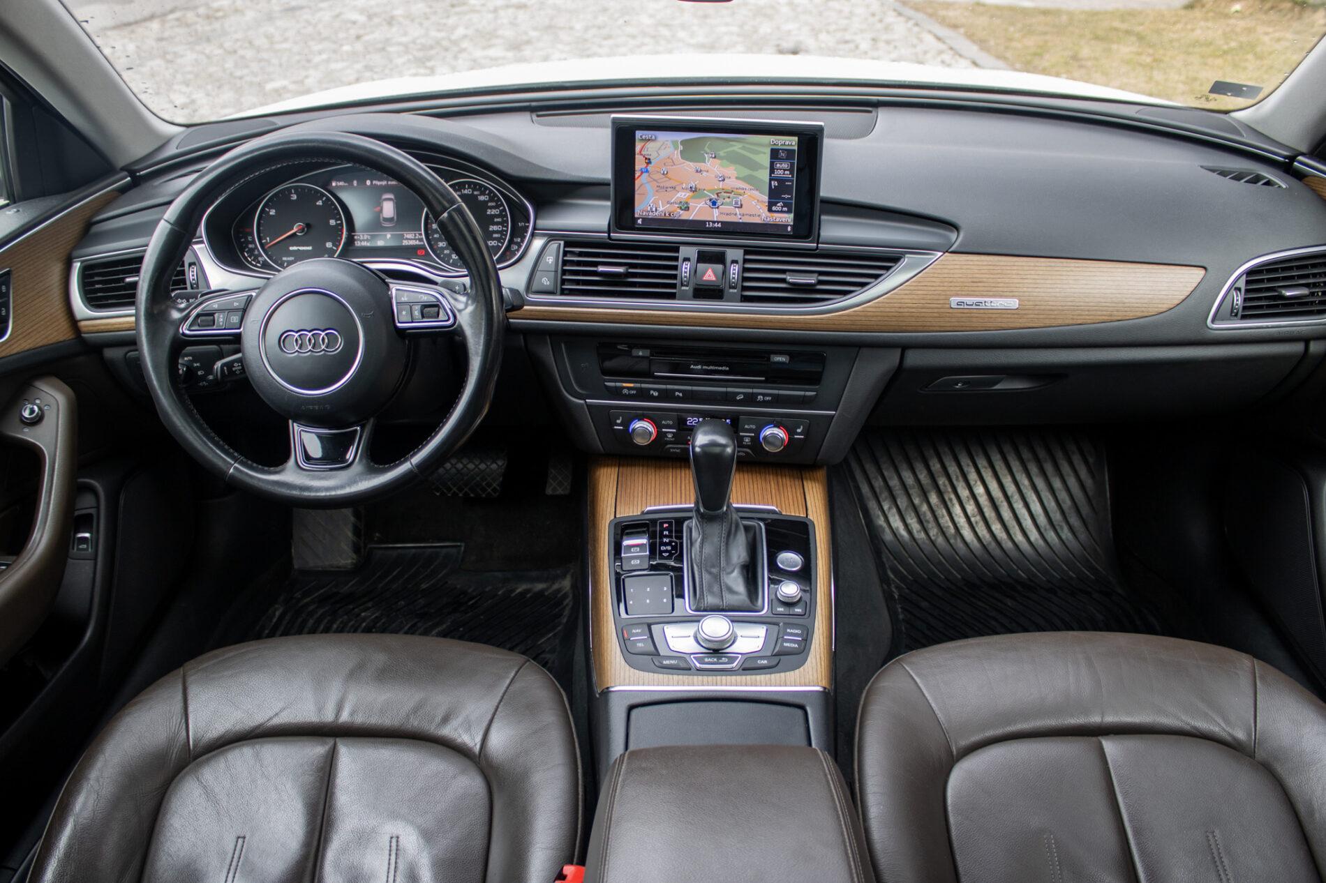 2016 AUDI A6, bílá kombi, 253 654 km