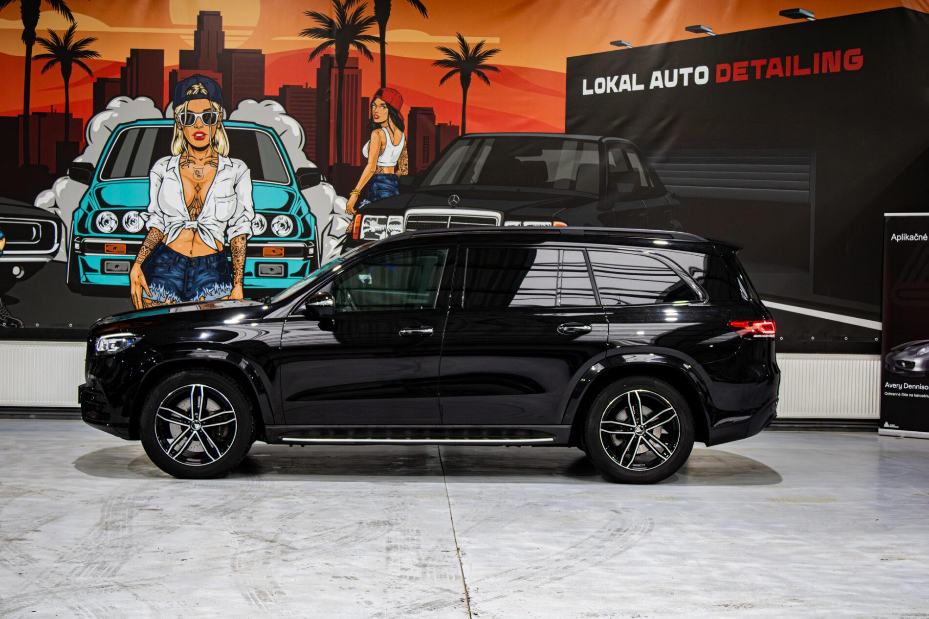 2021 Mercedes-Benz GLS 400d, černá suv, 79 992 km