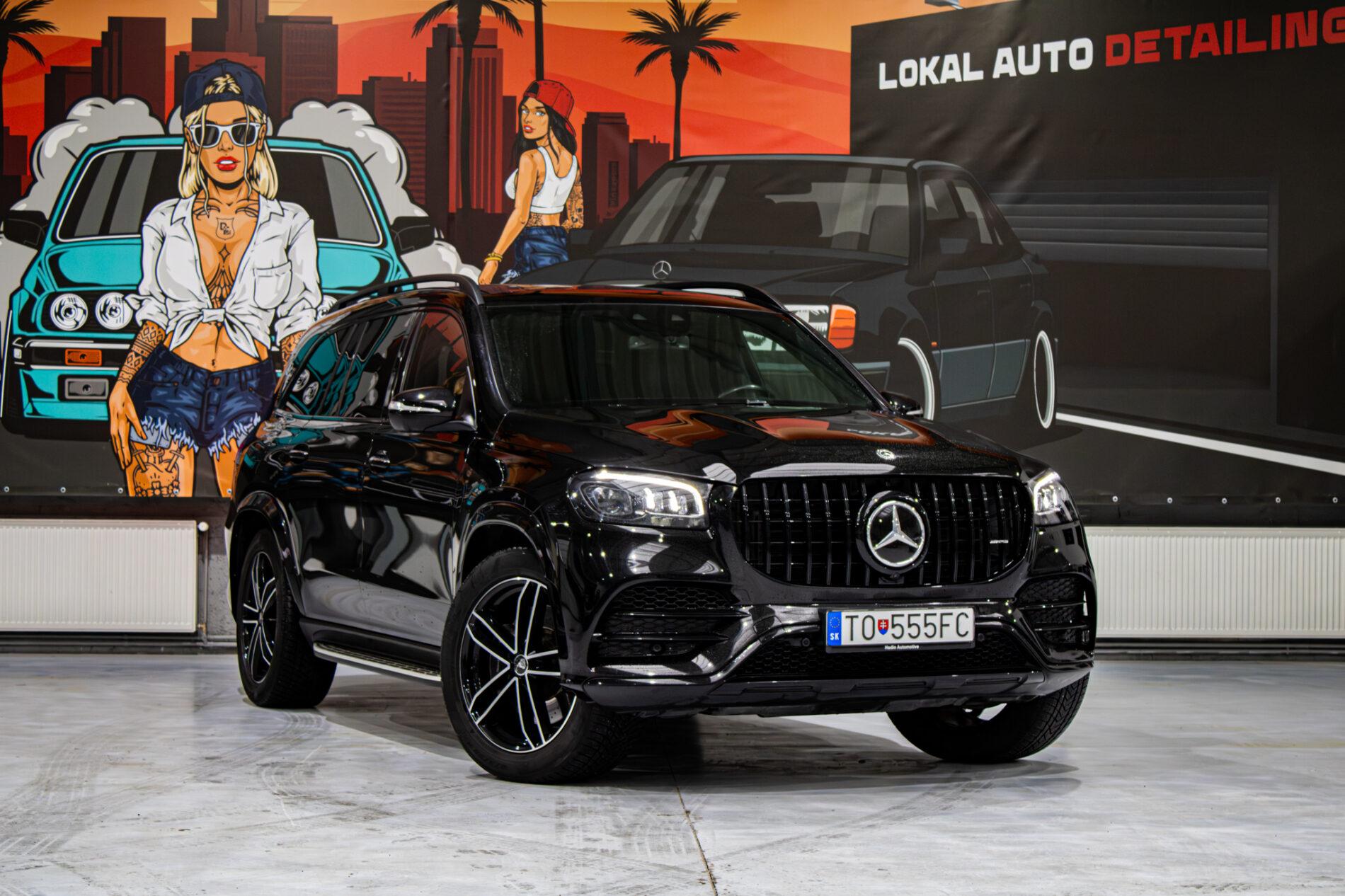 2021 Mercedes-Benz GLS 400d, černá suv, 79 992 km