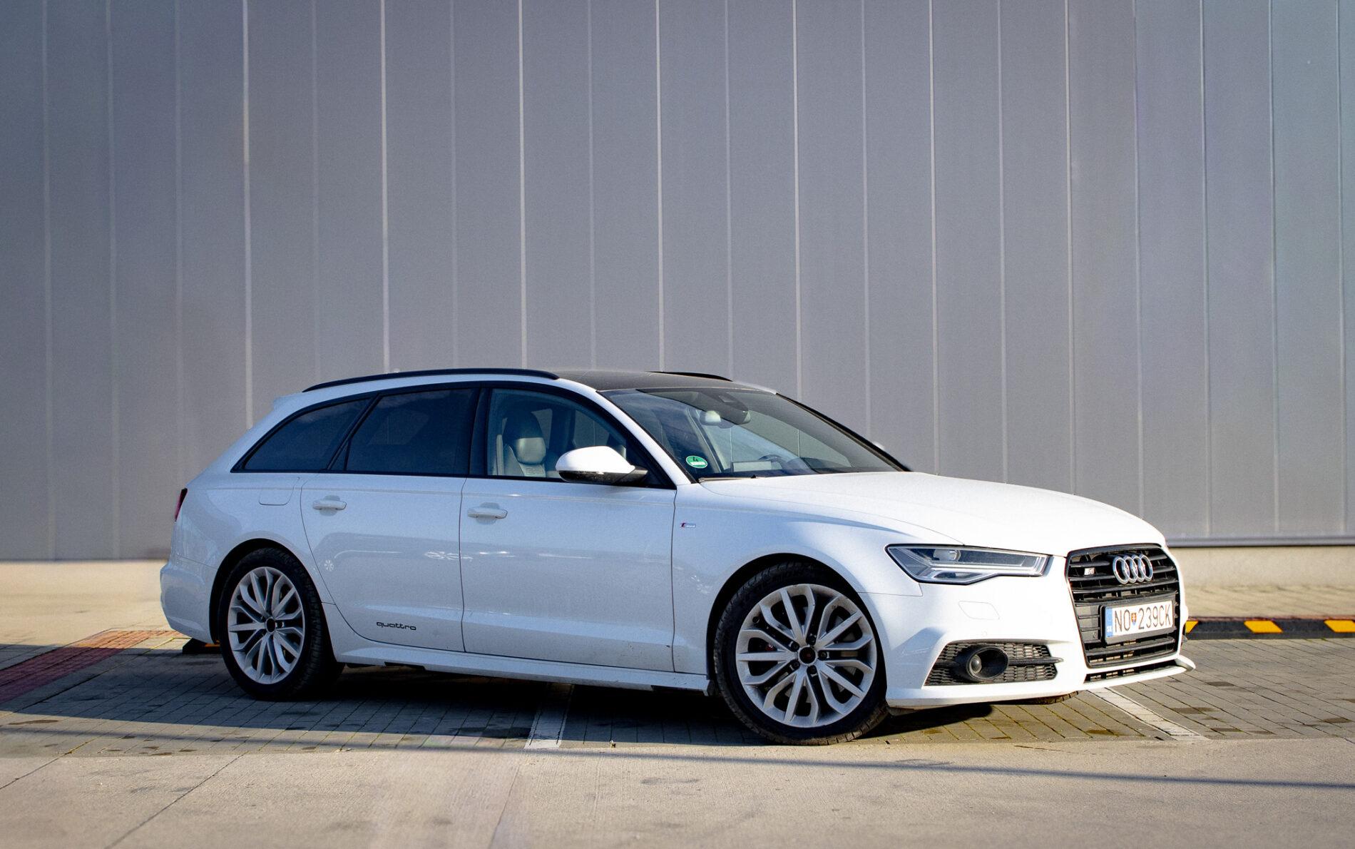 2015 AUDI A6, bílá kombi, 281 000 km