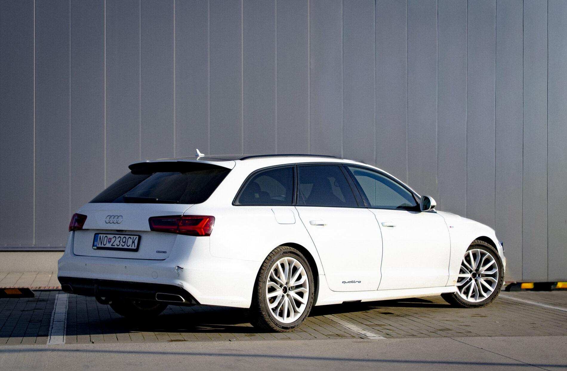 2015 AUDI A6, bílá kombi, 281 000 km