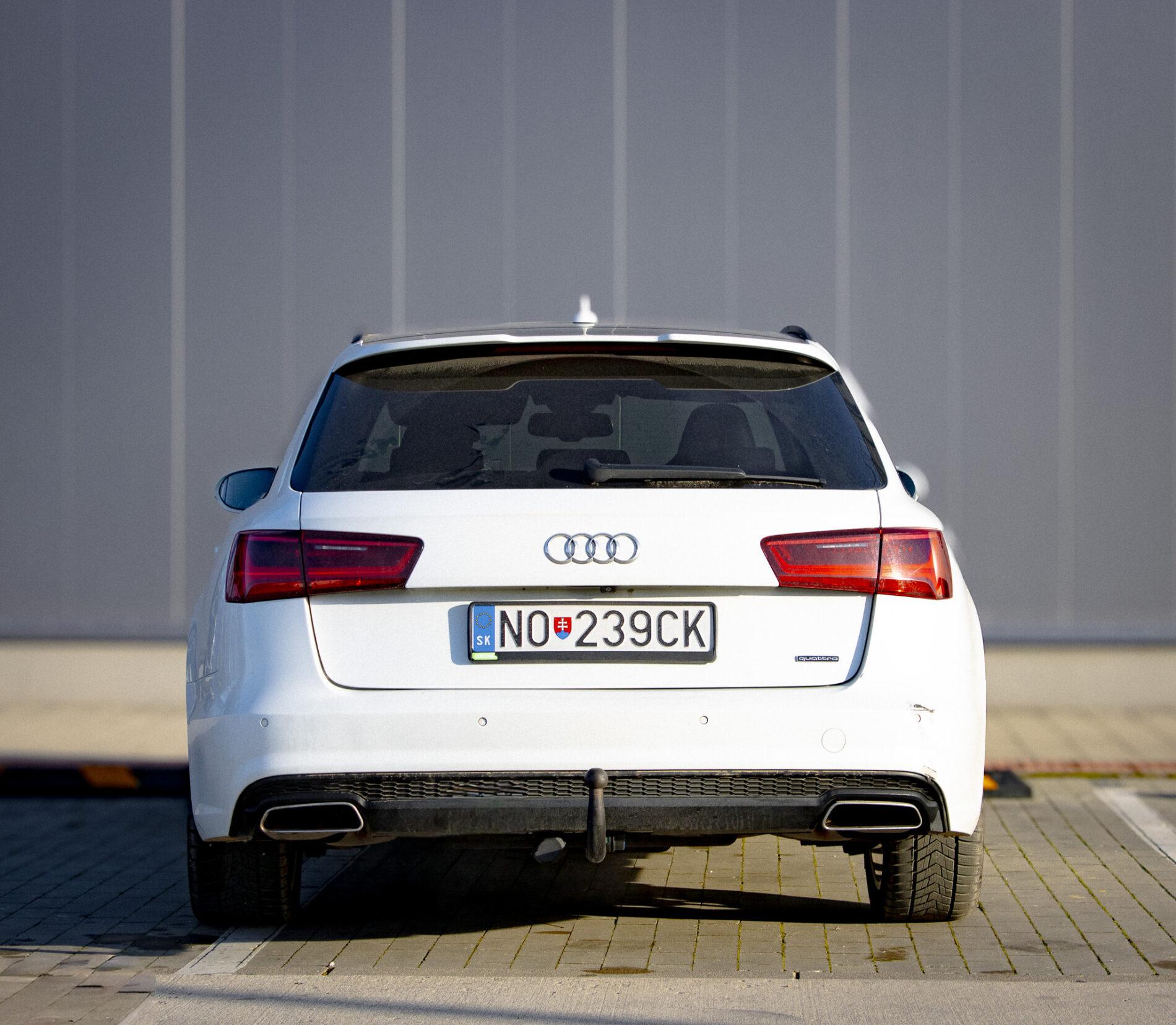 2015 AUDI A6, bílá kombi, 281 000 km
