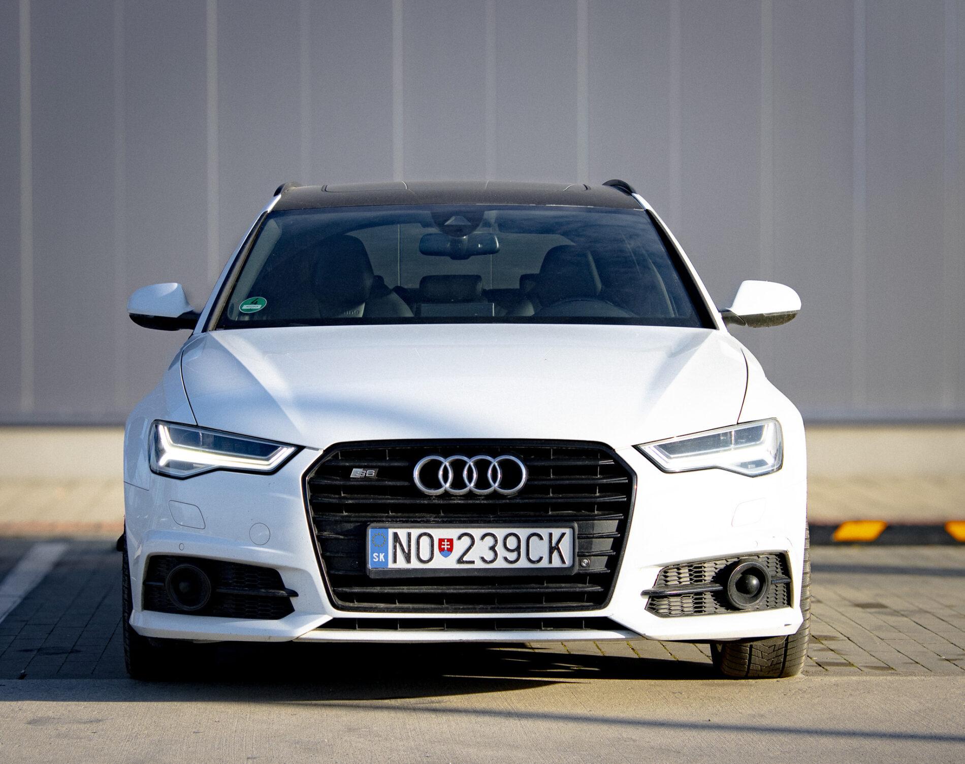2015 AUDI A6, bílá kombi, 281 000 km