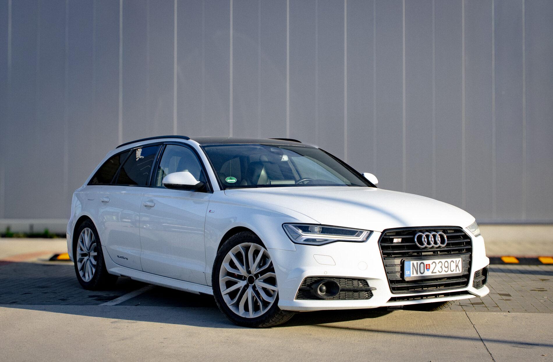 2015 AUDI A6, bílá kombi, 281 000 km