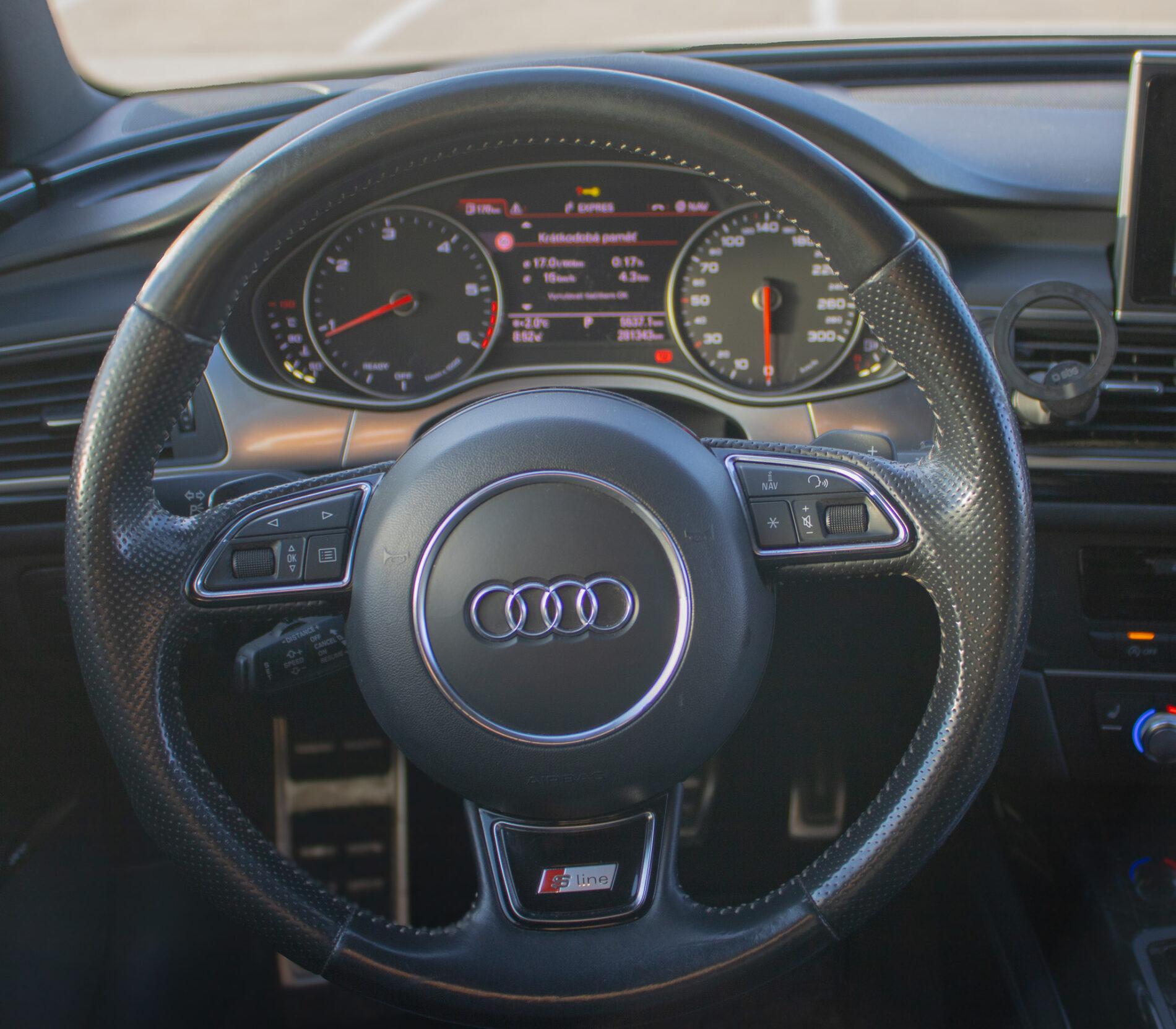 2015 AUDI A6, bílá kombi, 281 000 km