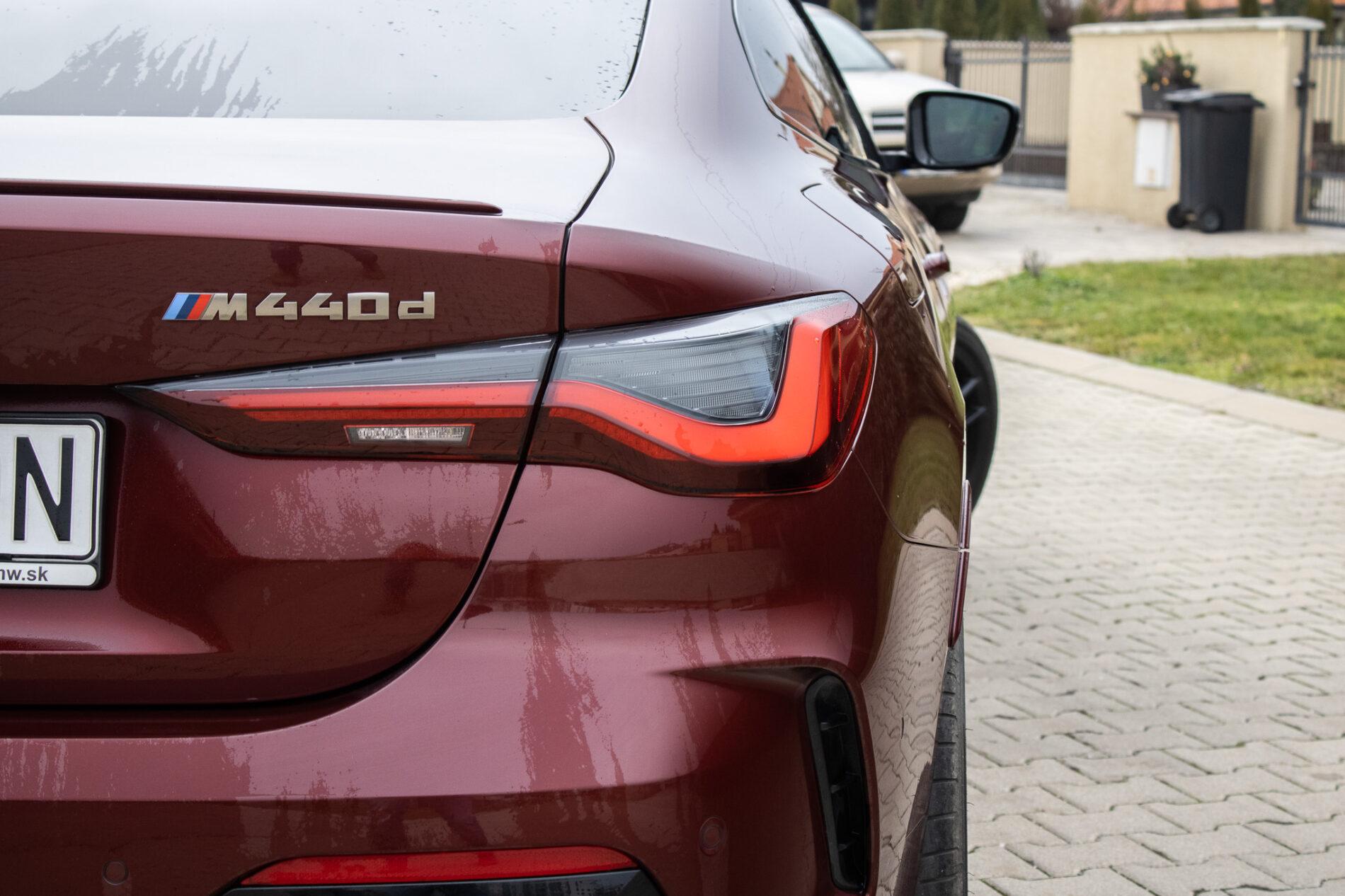 2021 BMW M440d, červená kupé, 48 804 km