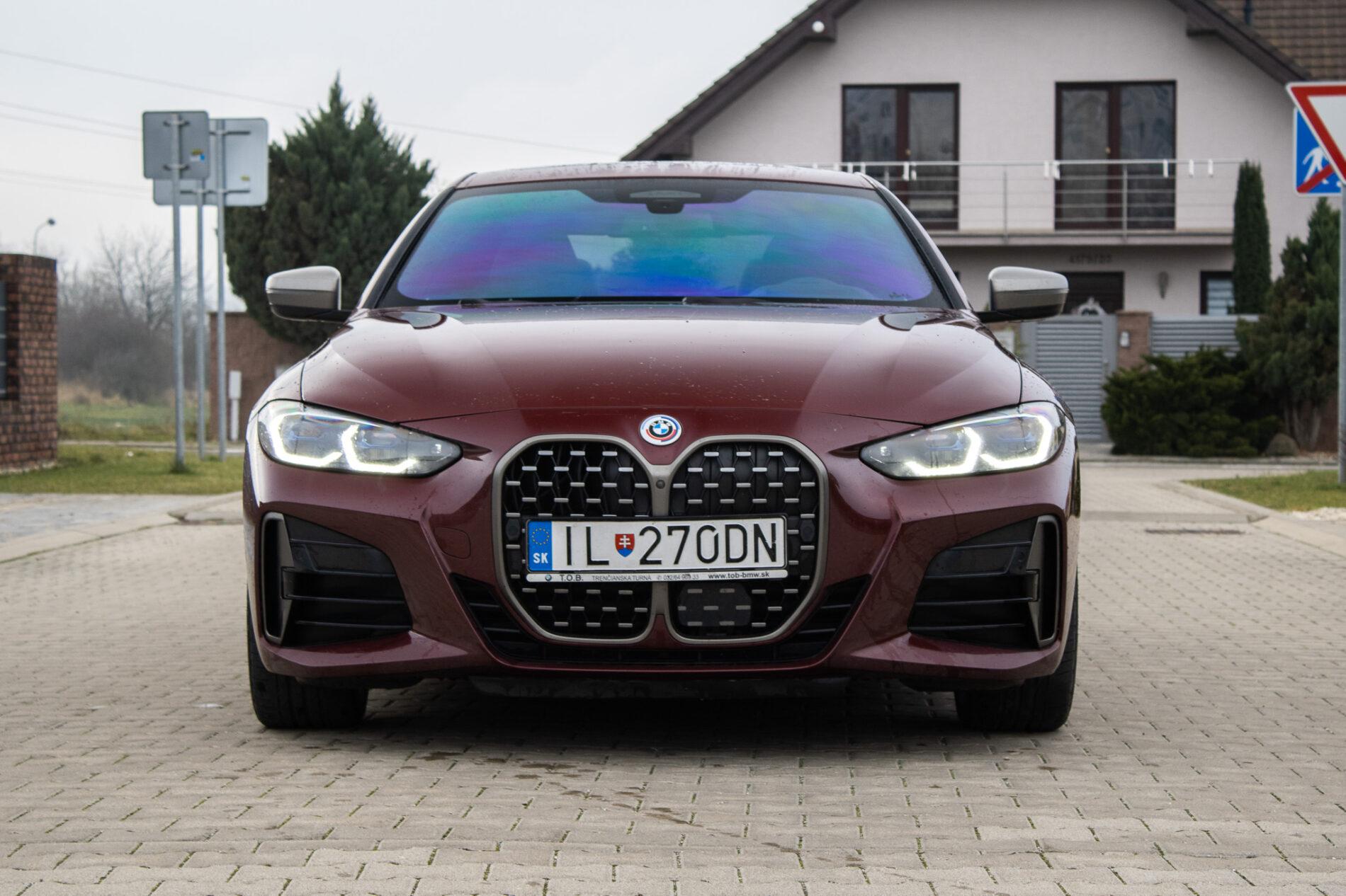 2021 BMW M440d, červená kupé, 48 804 km