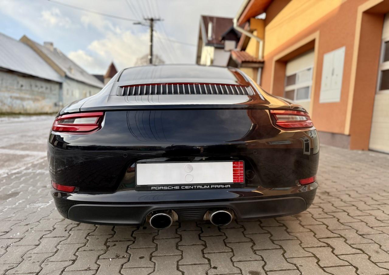 2018 Porsche 991 Carrera, černá kupé, 53 090 km