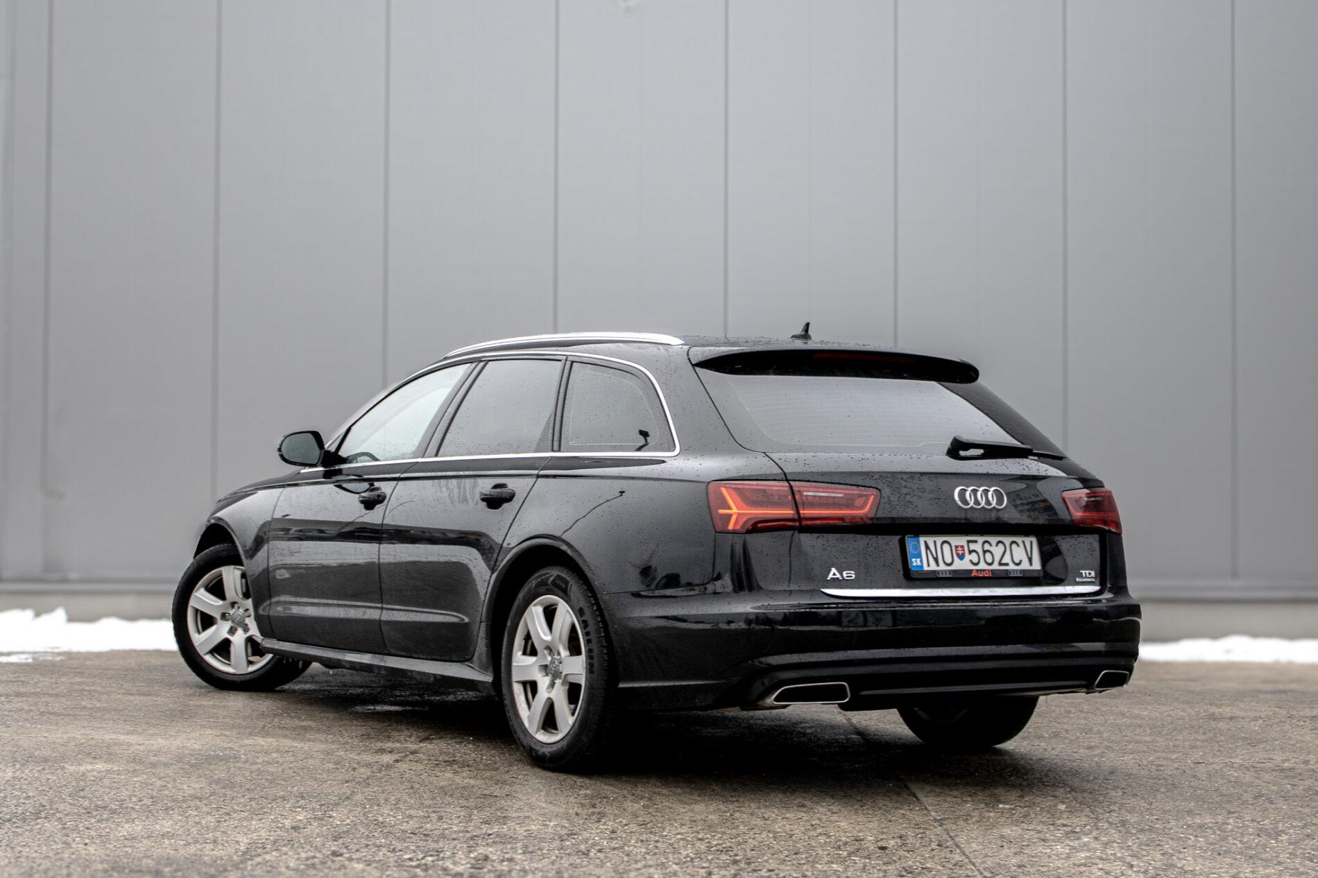 2016 AUDI A6, černá kombi, 225 800 km