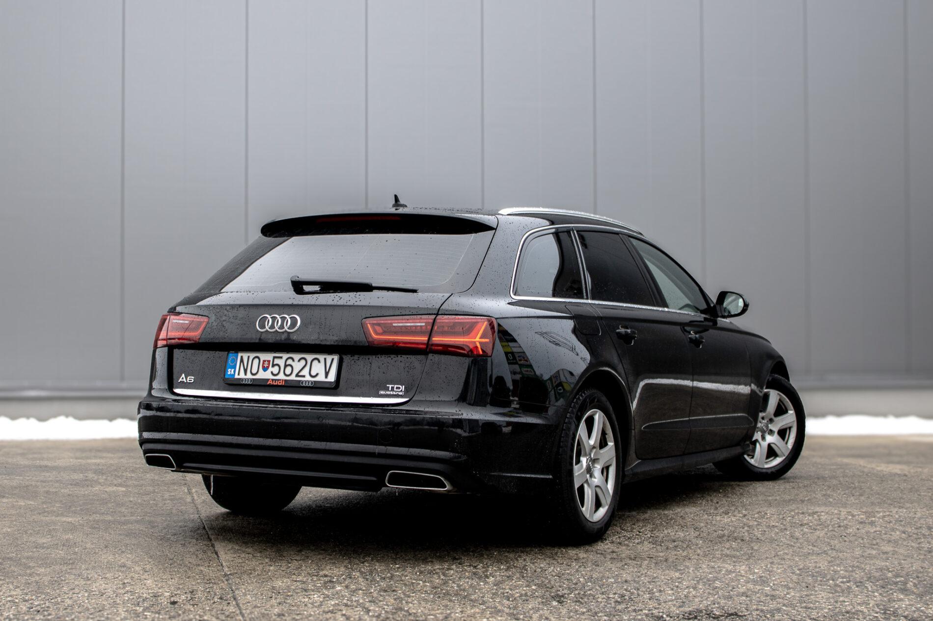 2016 AUDI A6, černá kombi, 225 800 km