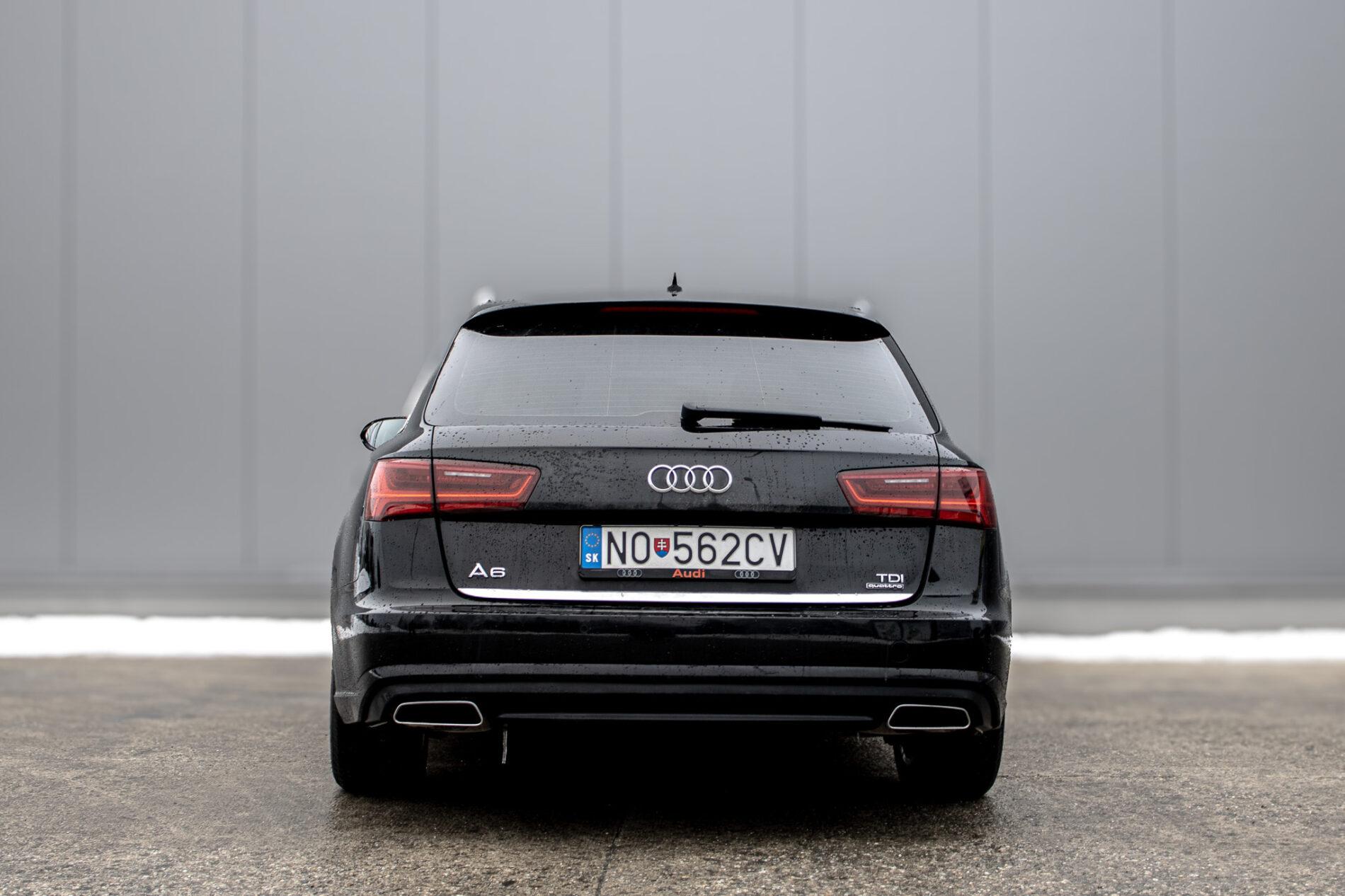 2016 AUDI A6, černá kombi, 225 800 km